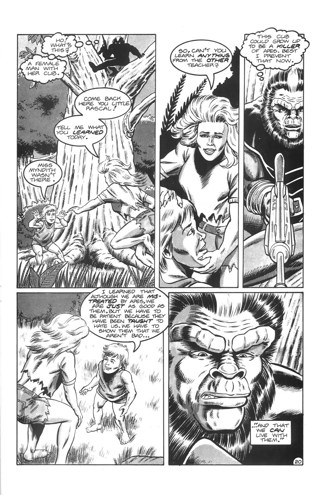 Read online Planet of the Apes: Blood of the Apes comic -  Issue #3 - 25