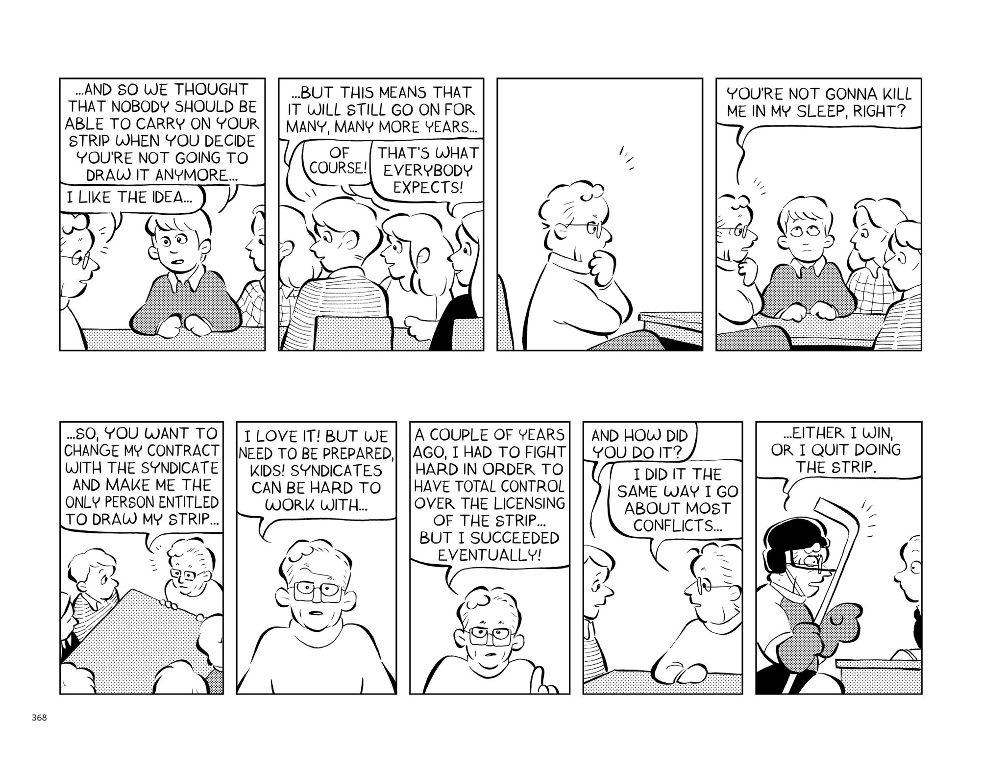 Read online Funny Things: A Comic Strip Biography of Charles M. Schulz comic -  Issue # TPB (Part 4) - 71