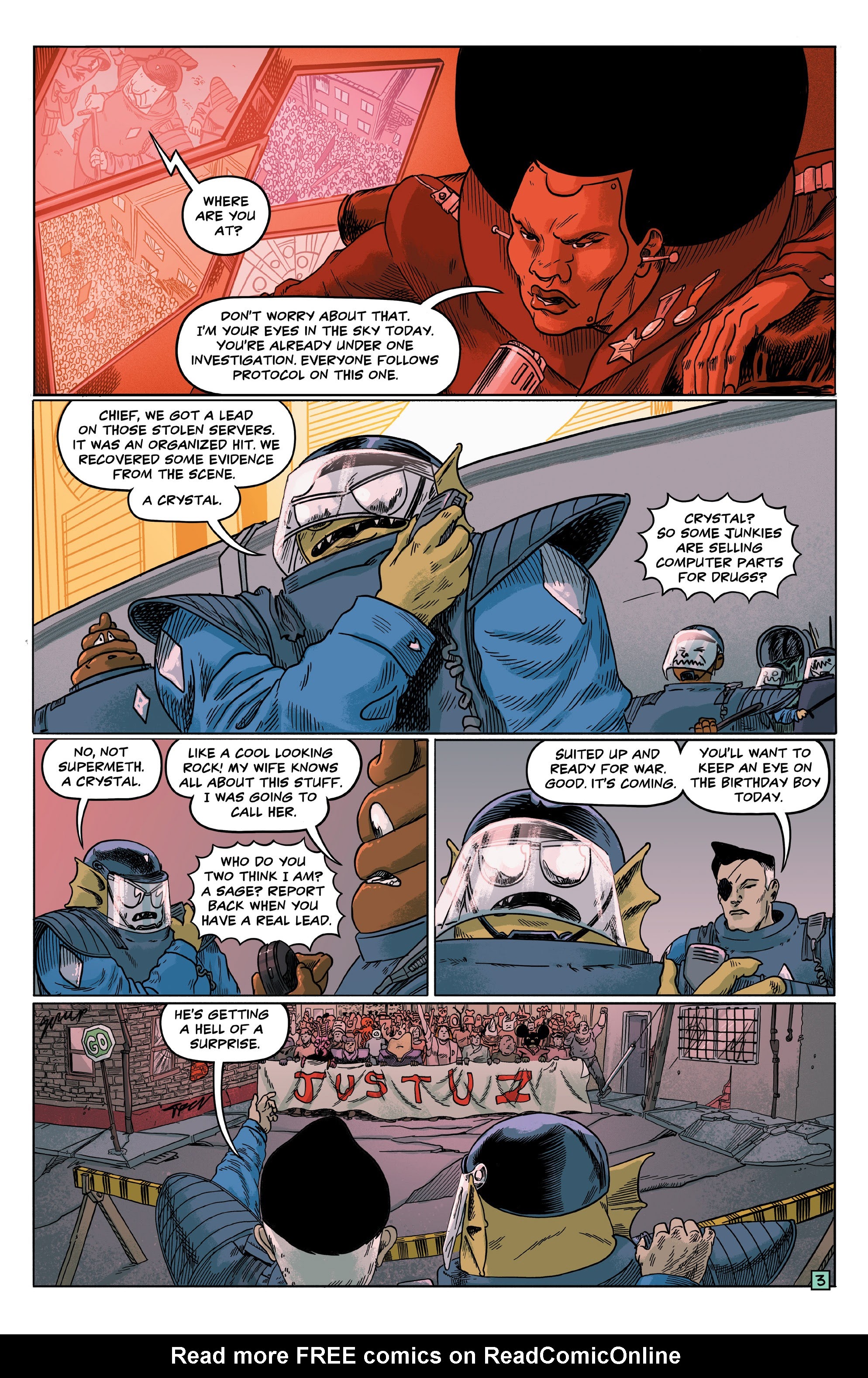 Read online Justice Warriors comic -  Issue #3 - 5