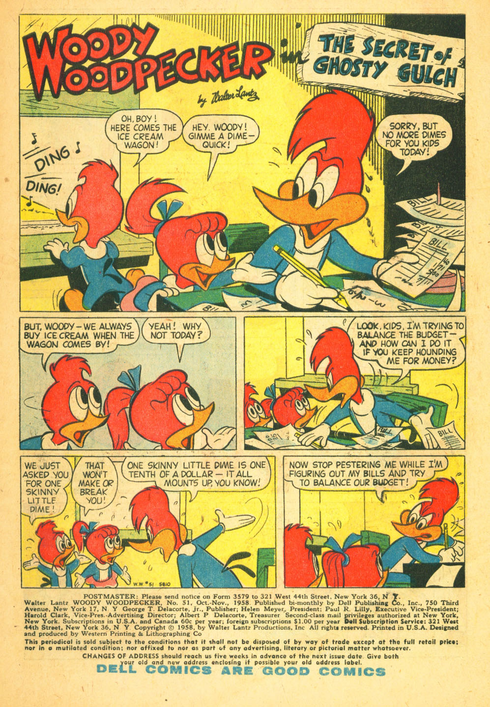 Read online Walter Lantz Woody Woodpecker (1952) comic -  Issue #51 - 3