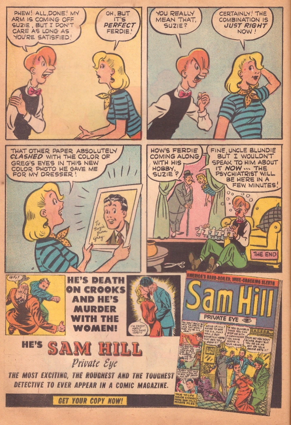 Read online Suzie Comics comic -  Issue #80 - 16