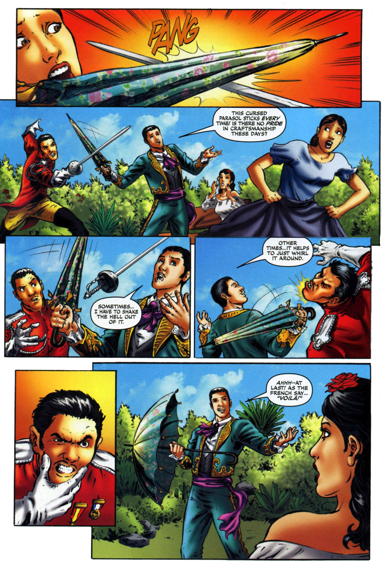 Read online Zorro (2008) comic -  Issue #11 - 12