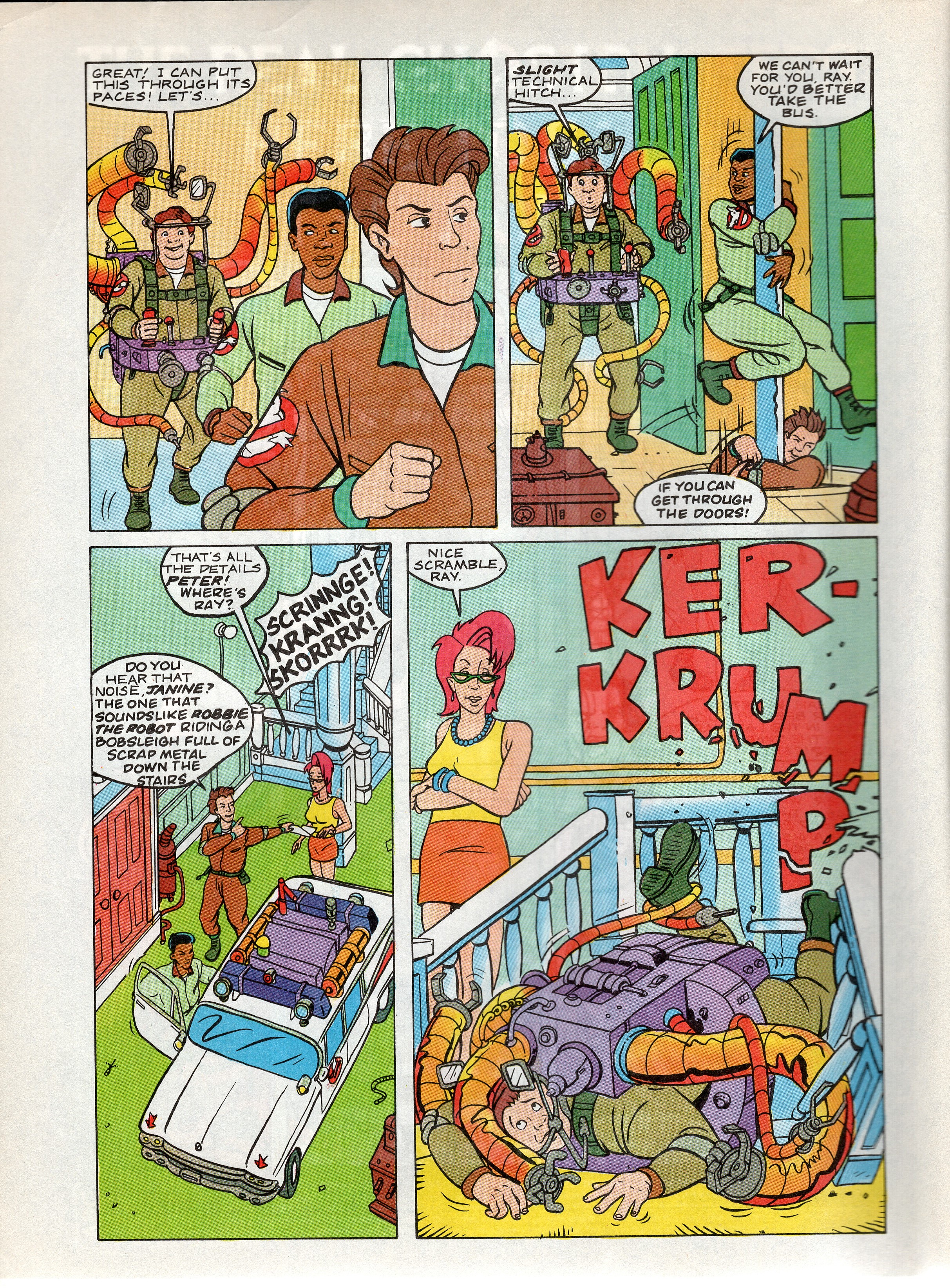 Read online The Real Ghostbusters comic -  Issue #192 - 4
