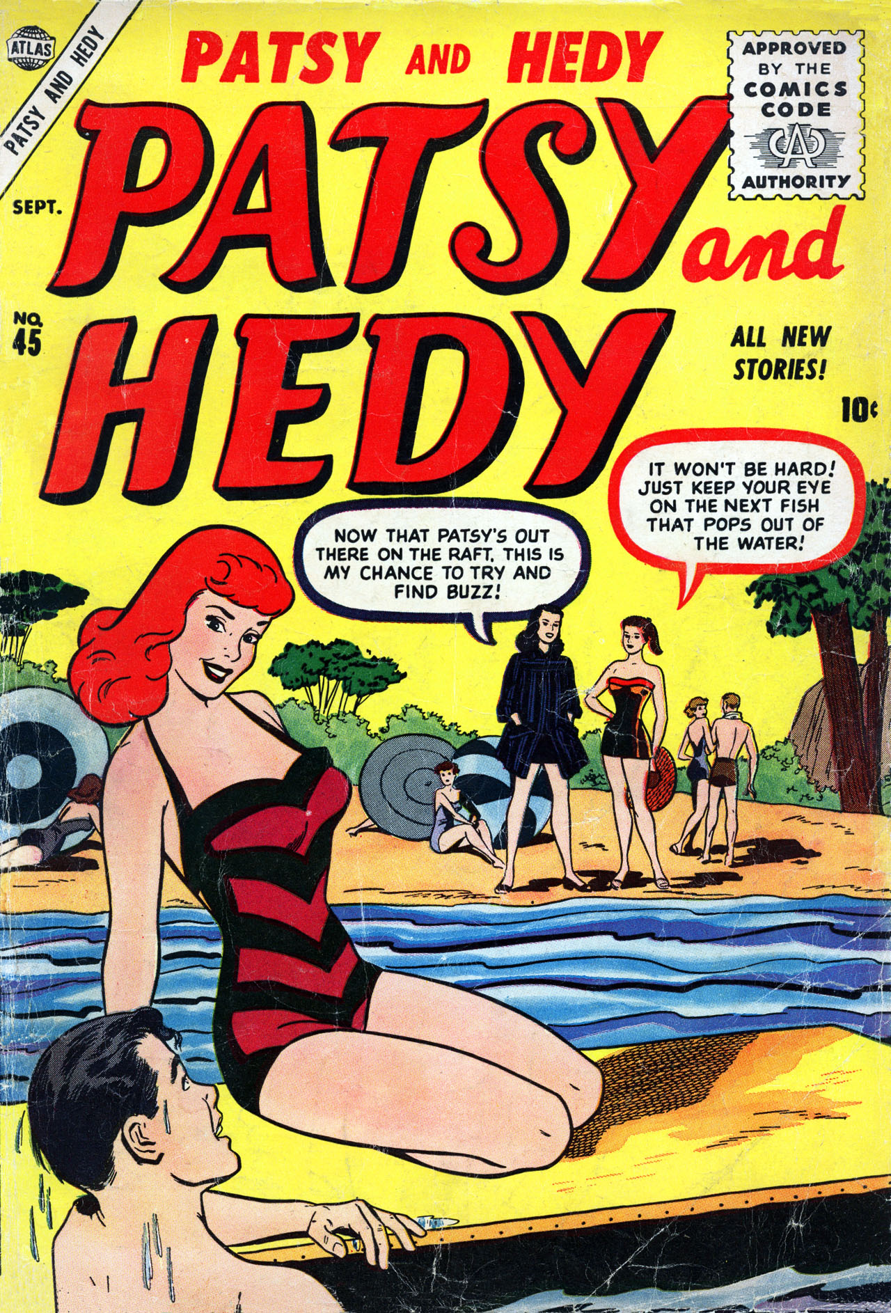 Read online Patsy and Hedy comic -  Issue #45 - 1