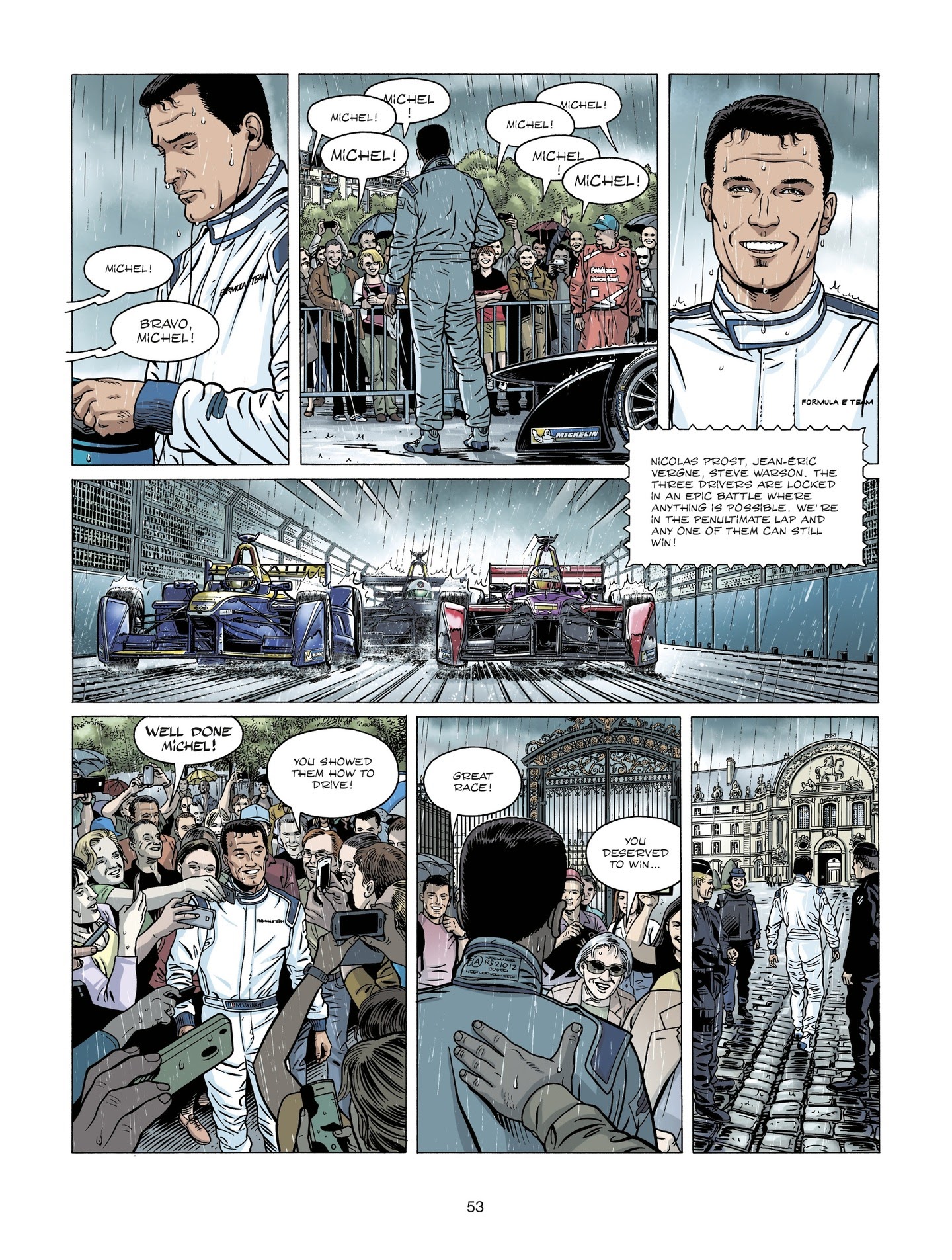 Read online Michel Vaillant comic -  Issue #5 - 53
