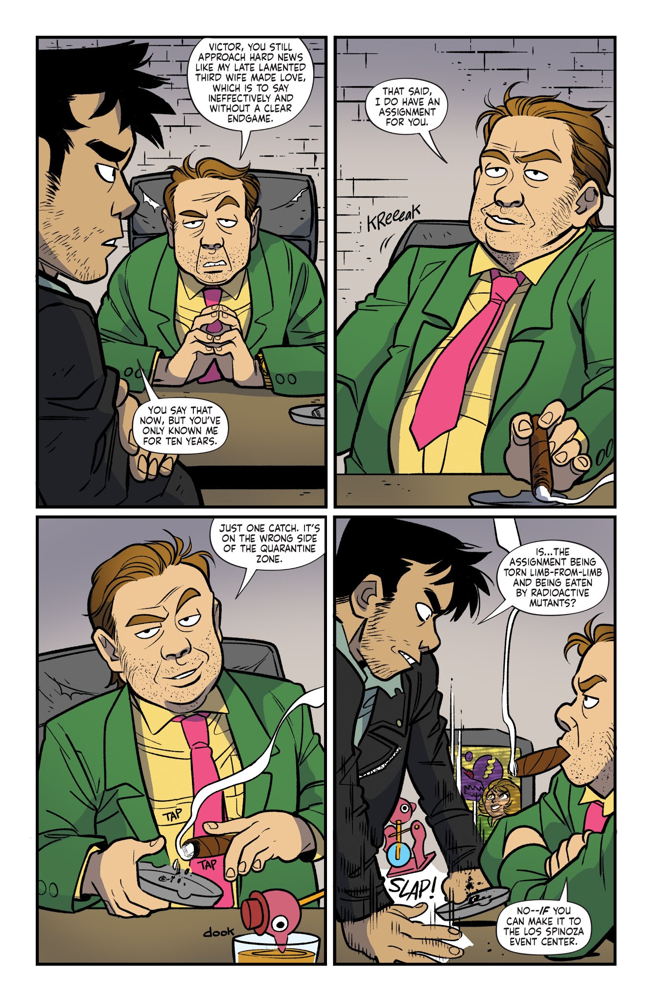 Read online The Long Con comic -  Issue #1 - 8