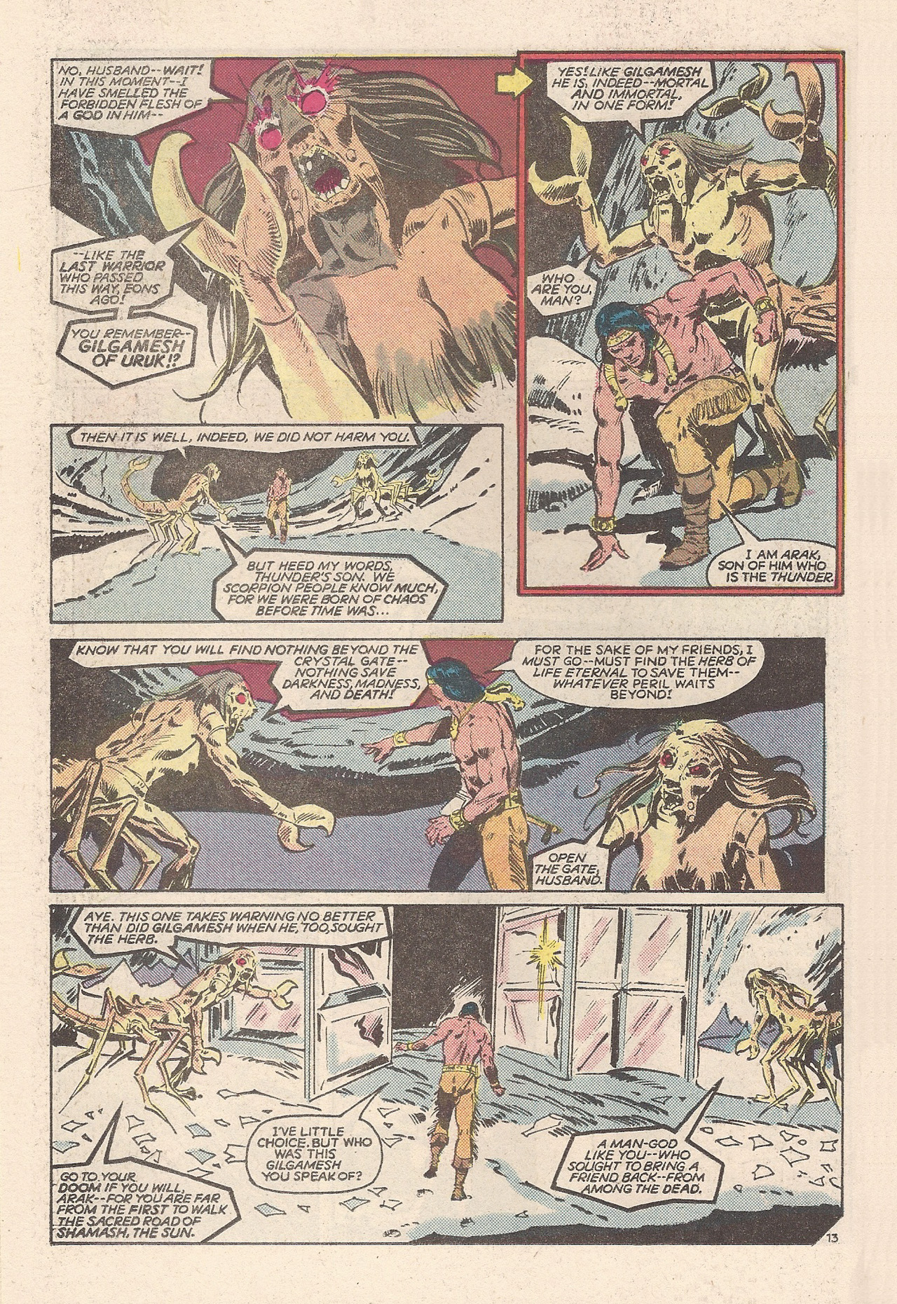 Read online Arak Son of Thunder comic -  Issue #42 - 18