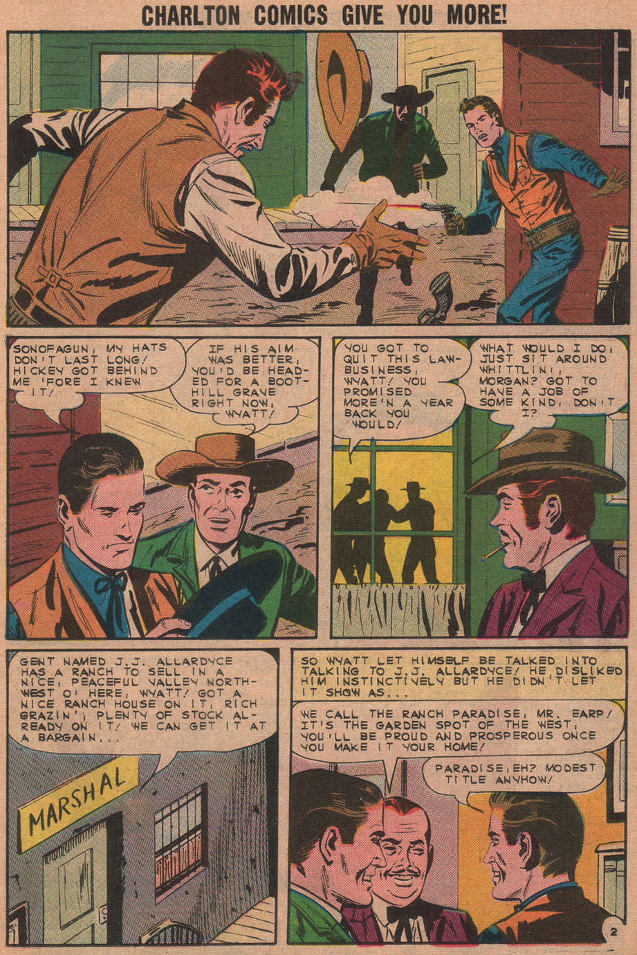 Read online Wyatt Earp Frontier Marshal comic -  Issue #51 - 11