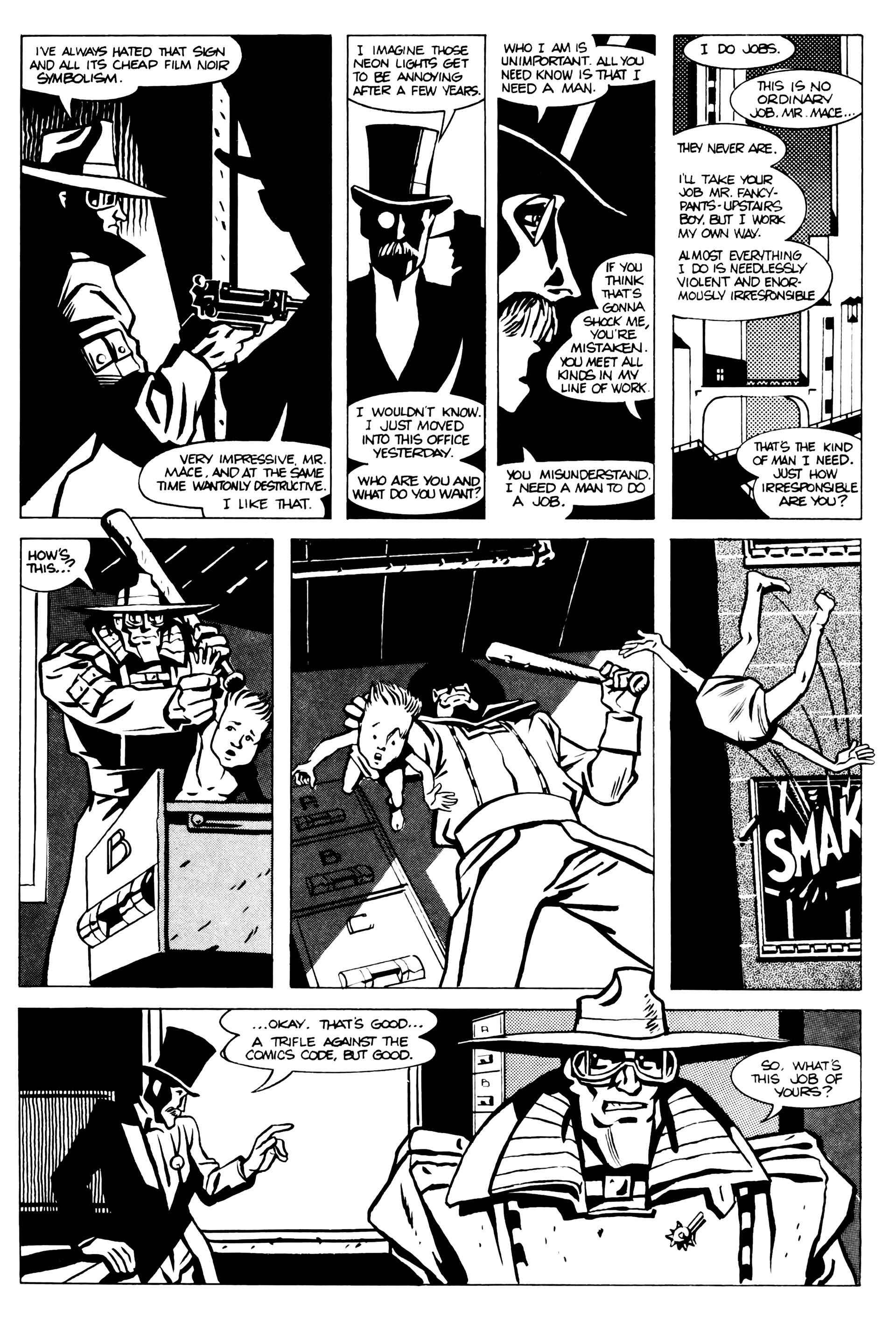 Read online Kelvin Mace comic -  Issue #1 - 4