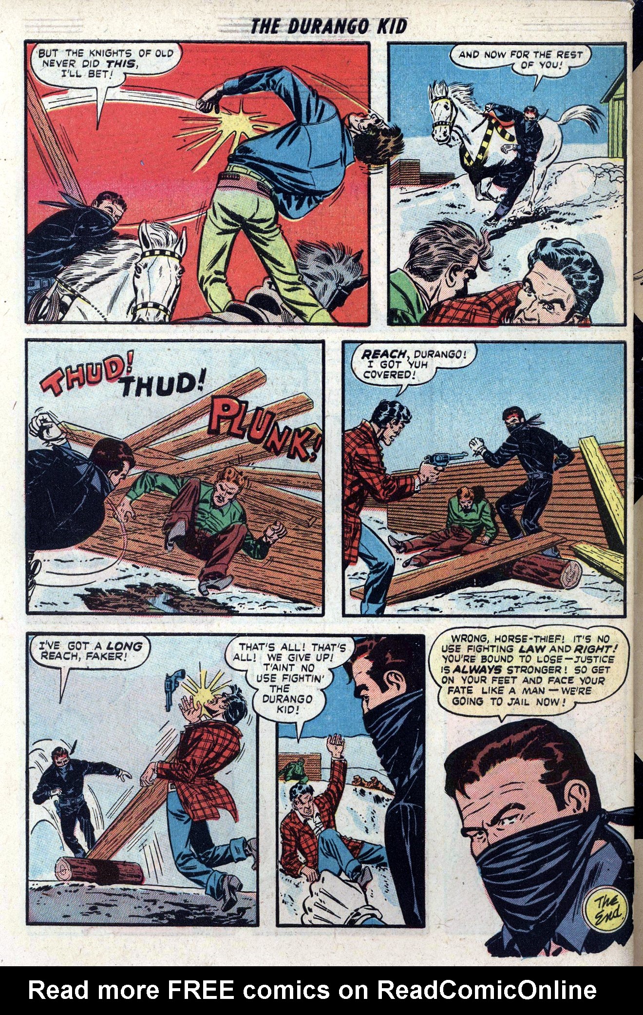 Read online Charles Starrett as The Durango Kid comic -  Issue #6 - 34