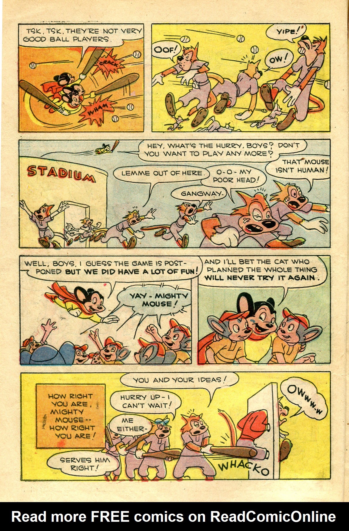 Read online Paul Terry's Mighty Mouse Comics comic -  Issue #22 - 10