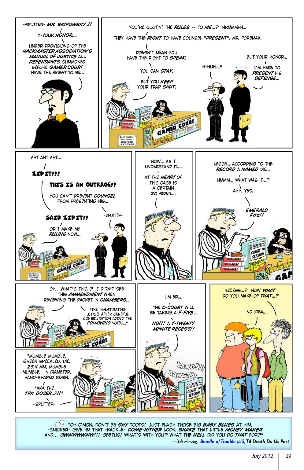 Read online Knights of the Dinner Table comic -  Issue #189 - 31