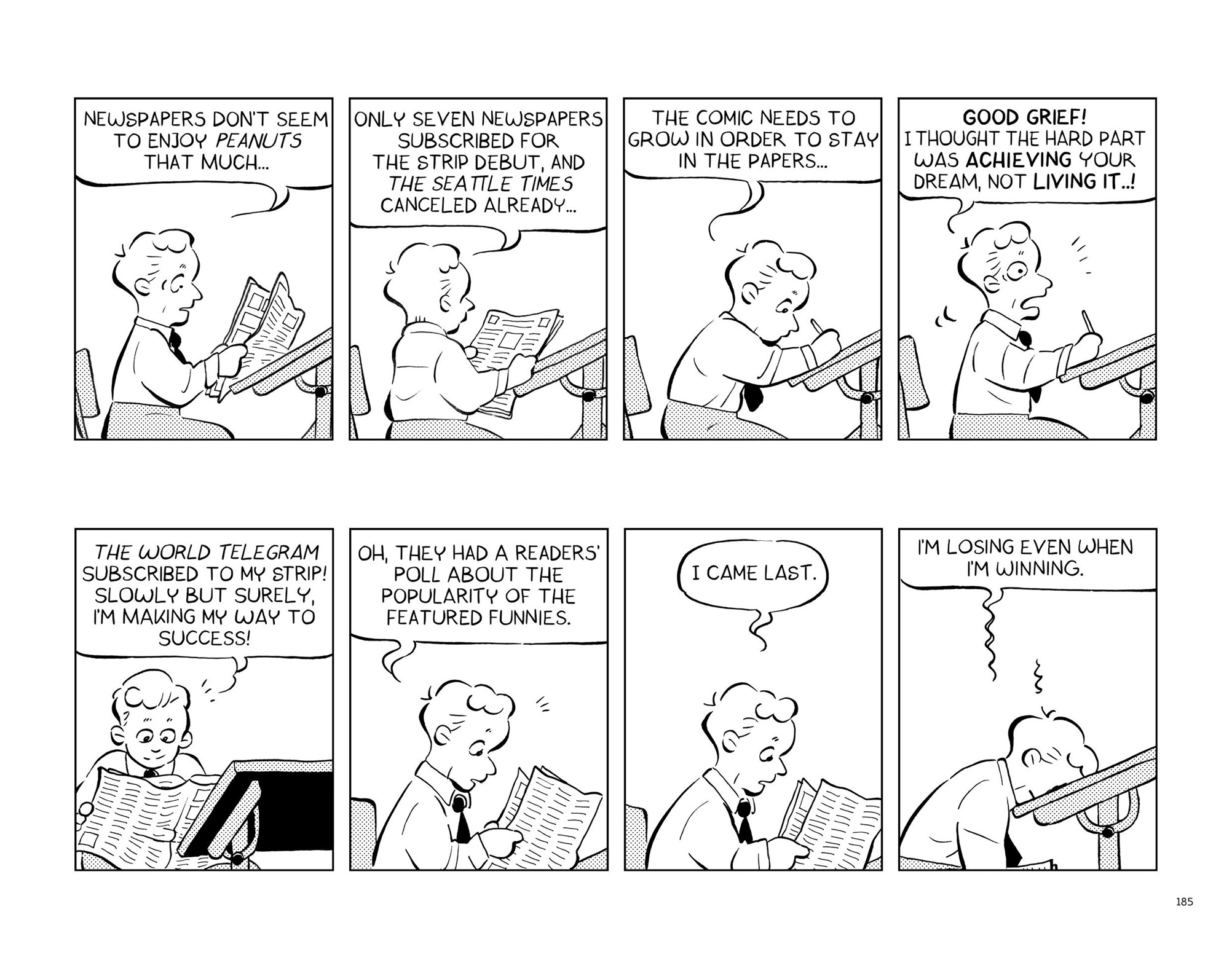 Read online Funny Things: A Comic Strip Biography of Charles M. Schulz comic -  Issue # TPB (Part 2) - 88