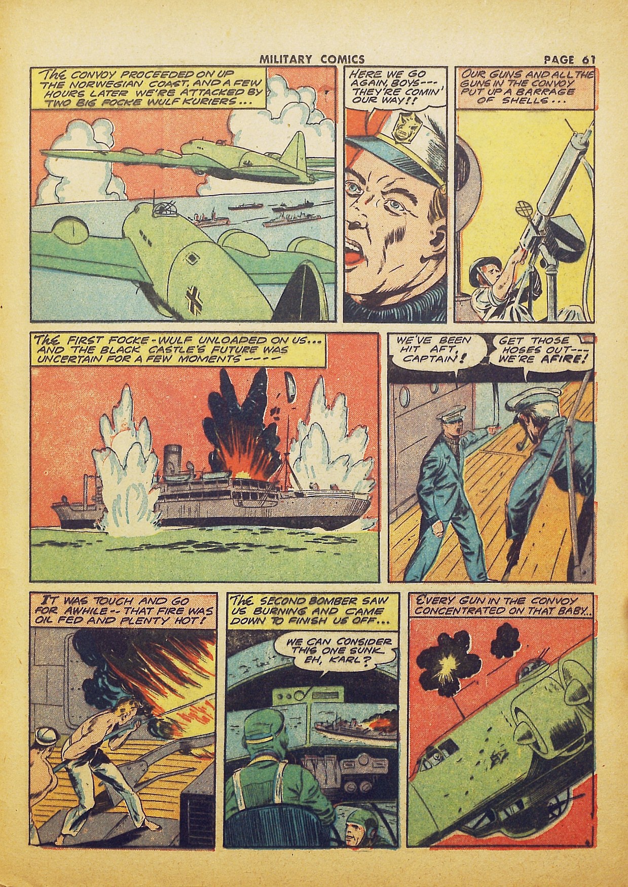 Read online Military Comics comic -  Issue #16 - 62