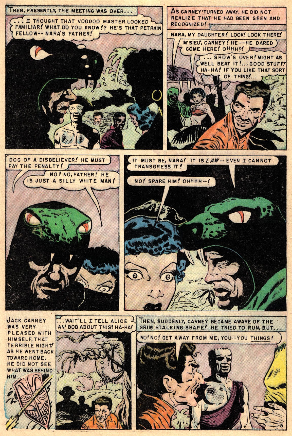 Read online Witchcraft (1952) comic -  Issue #5 - 16