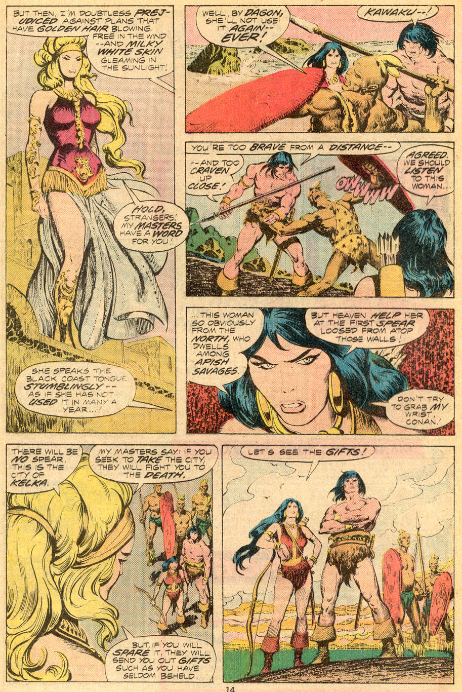 Read online Conan the Barbarian (1970) comic -  Issue #70 - 9