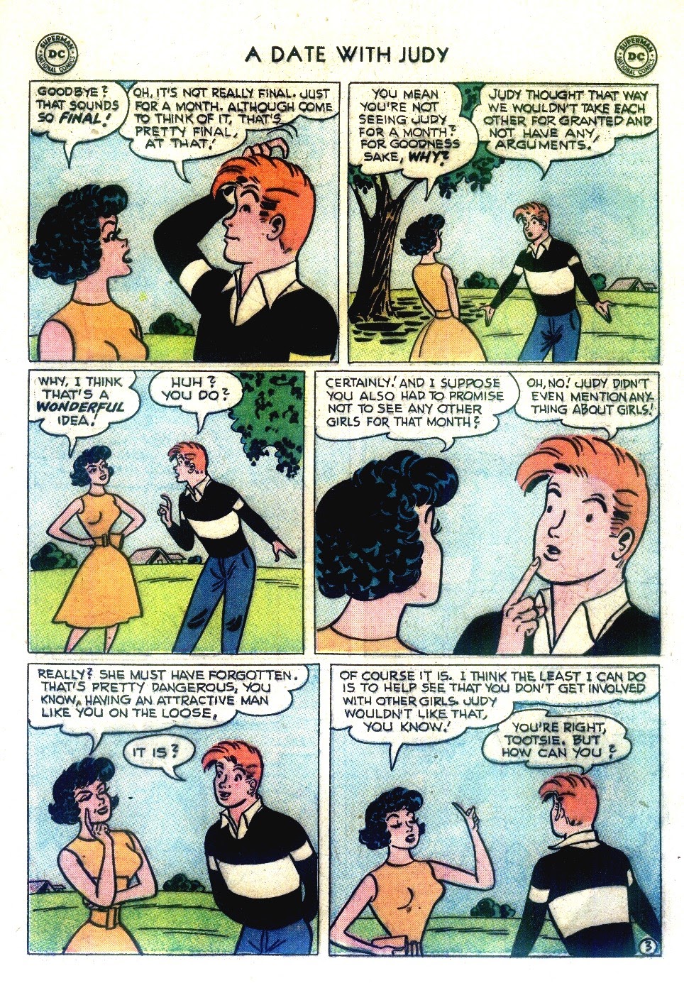 Read online A Date with Judy comic -  Issue #63 - 5