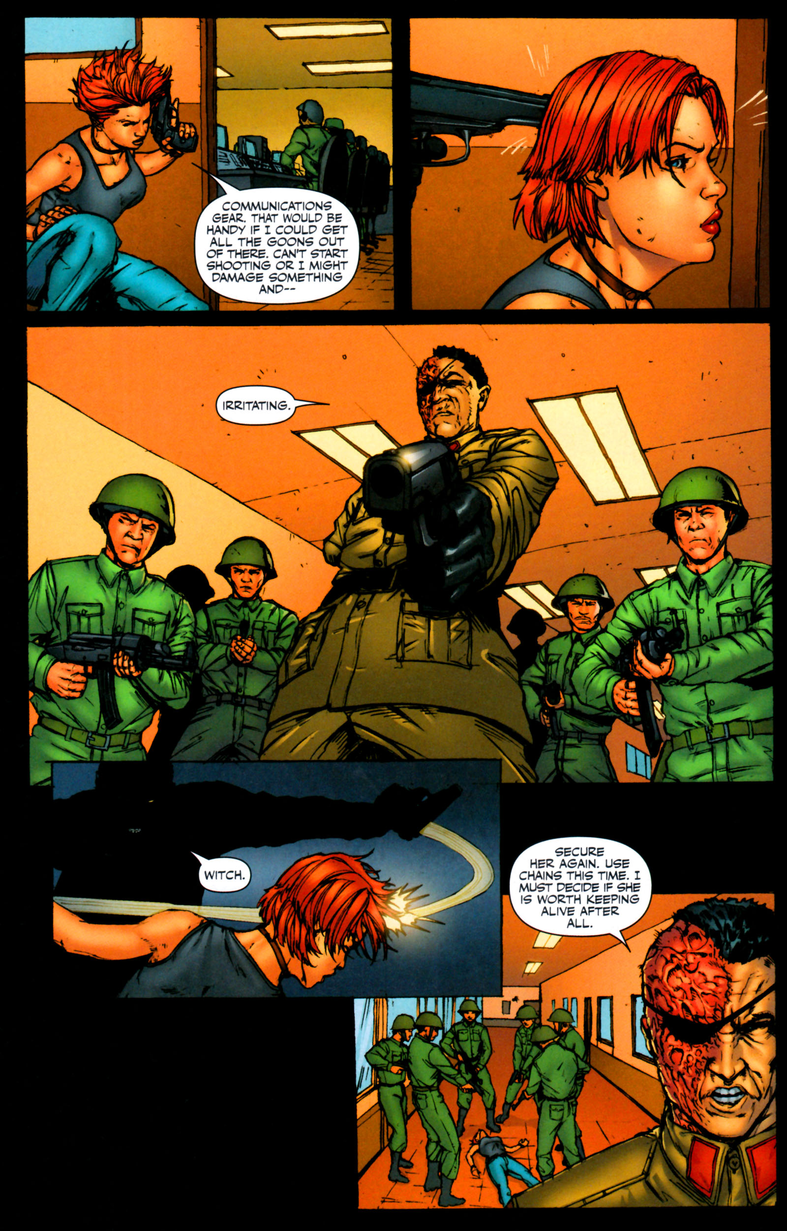 Read online Mercenaries comic -  Issue #2 - 15