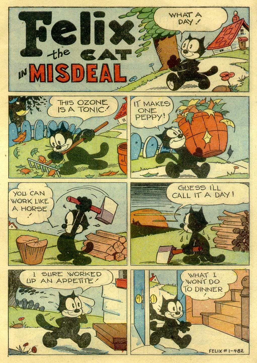 Read online Felix the Cat (1948) comic -  Issue #1 - 3