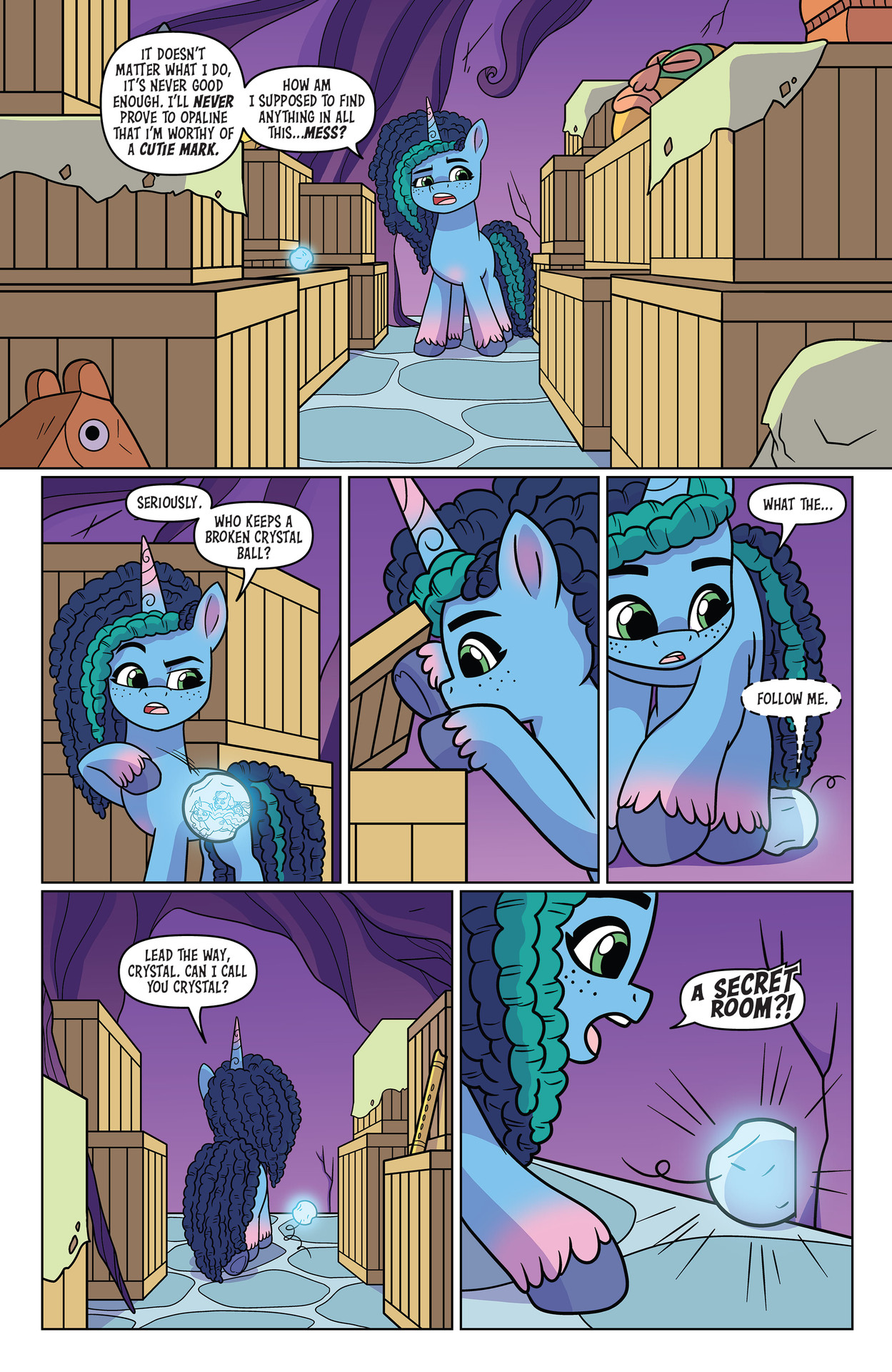 Read online My Little Pony: Black, White & Blue comic -  Issue # Full - 5