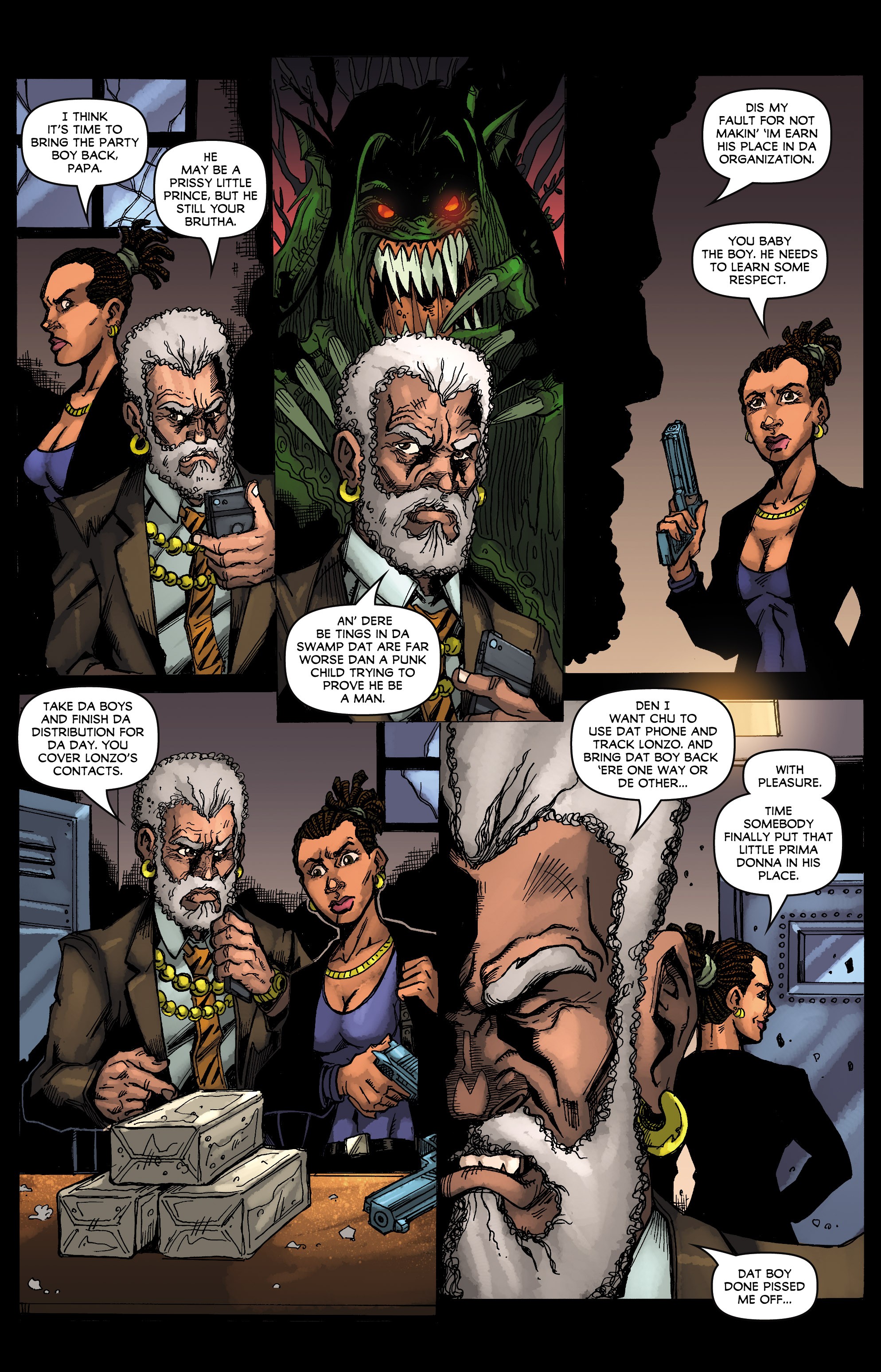 Read online Hatchet: Vengeance comic -  Issue #1 - 7