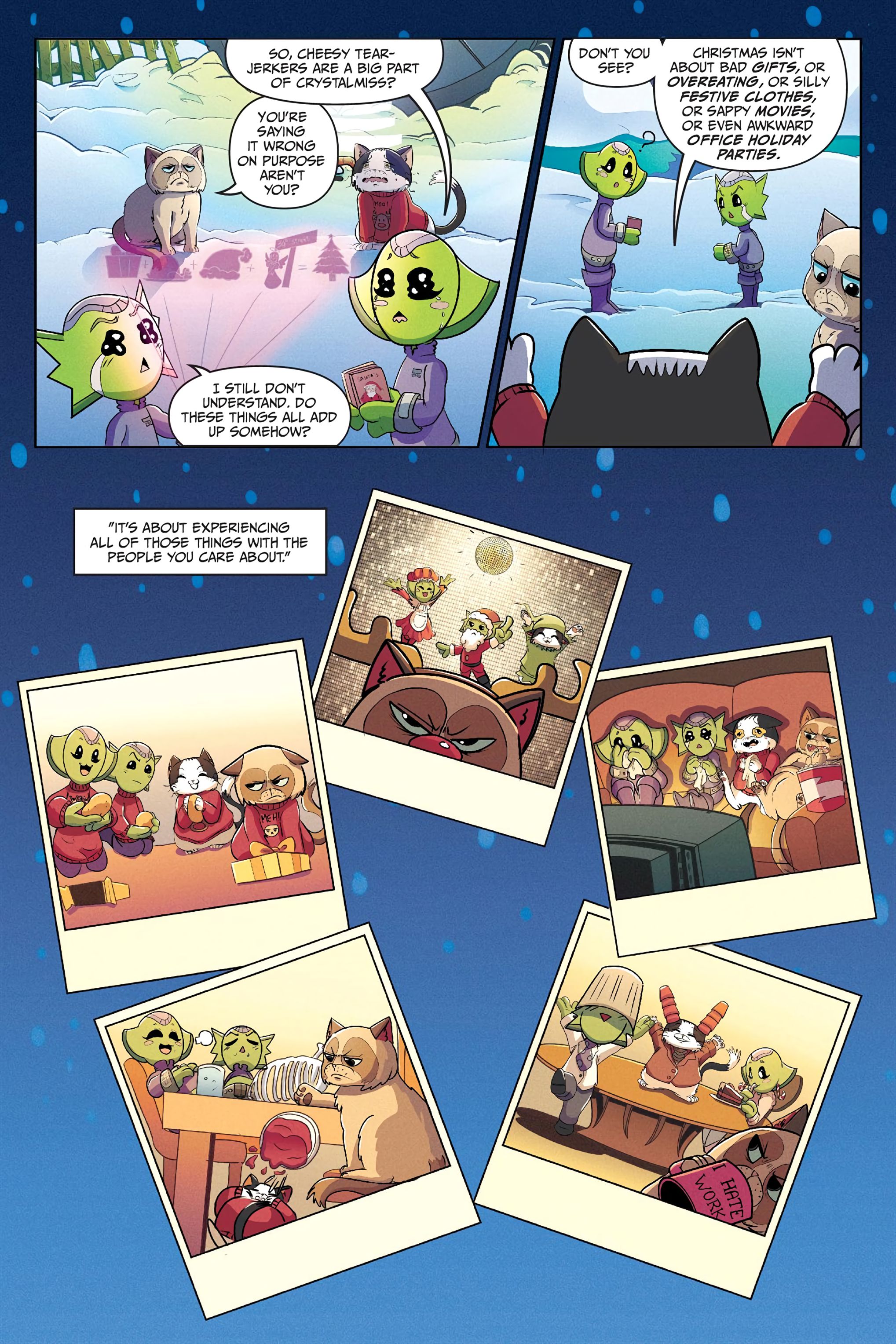 Read online Grumpy Cat: The Grumpus and Other Horrible Holiday Tales comic -  Issue # TPB - 80