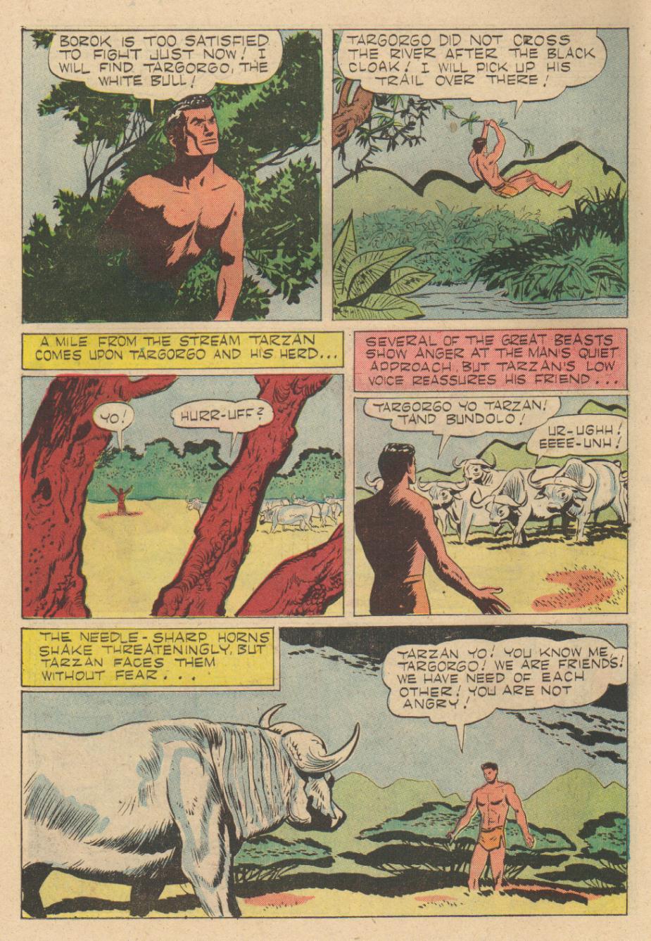 Read online Tarzan (1948) comic -  Issue #79 - 10