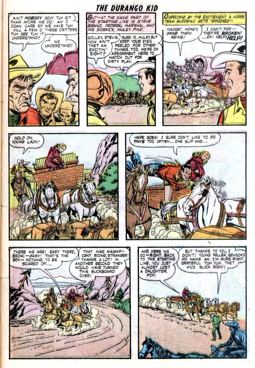 Read online Charles Starrett as The Durango Kid comic -  Issue #7 - 29