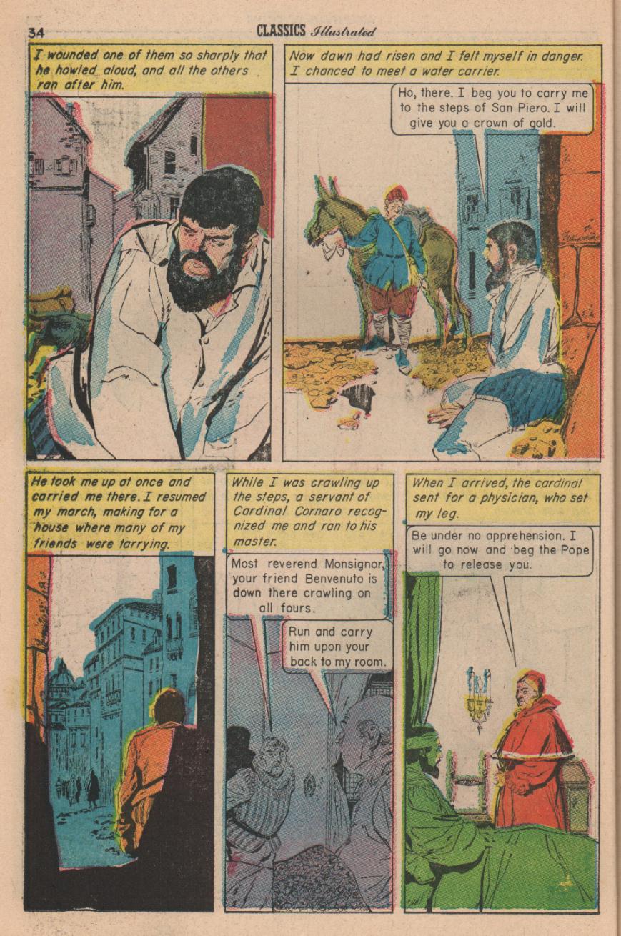 Read online Classics Illustrated comic -  Issue #38 - 36