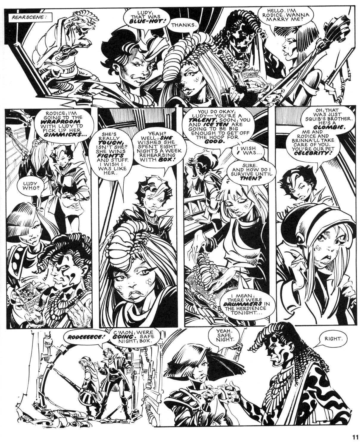 Read online The Ballad of Halo Jones (1986) comic -  Issue #1 - 9