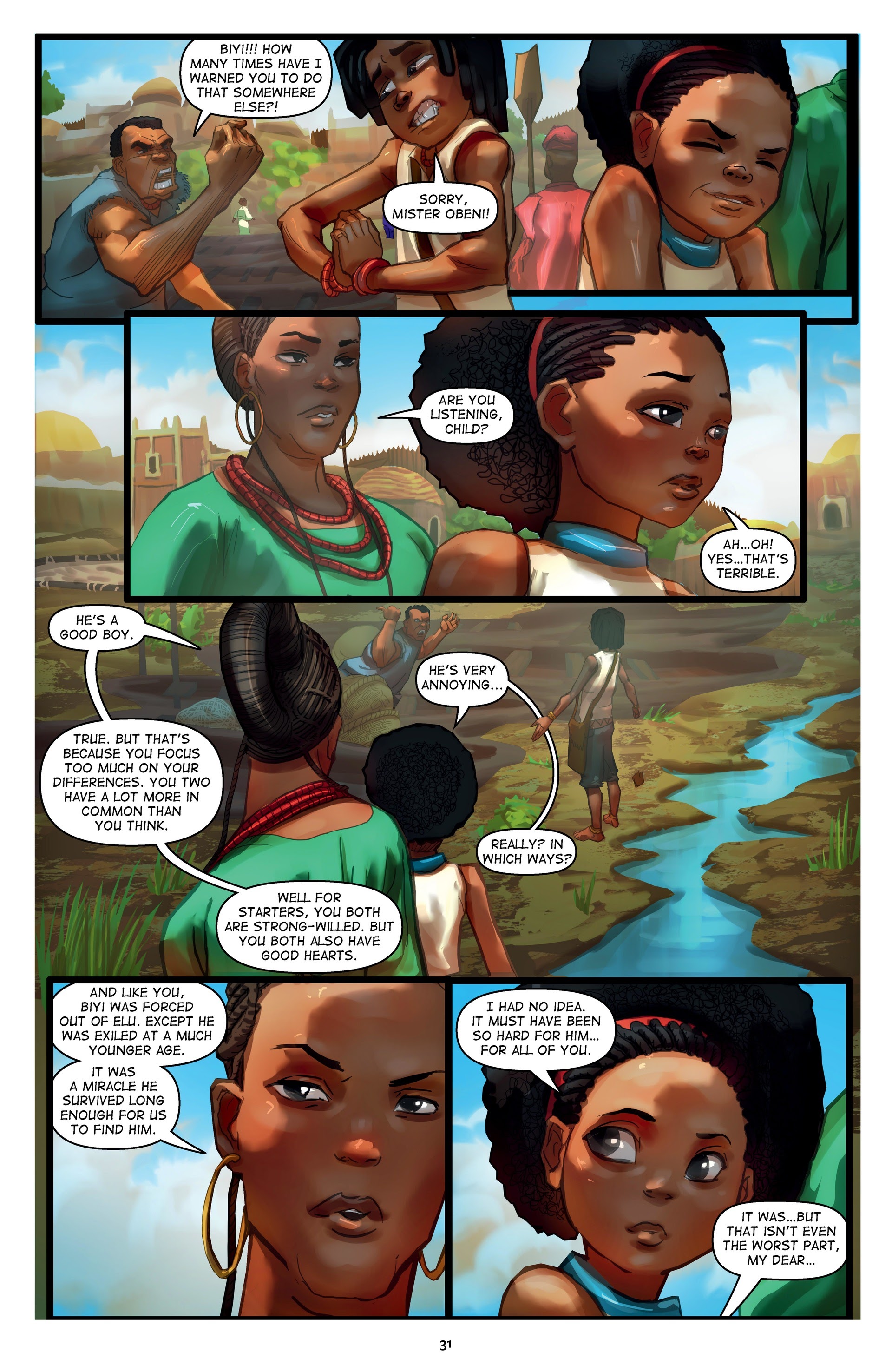 Read online Iyanu: Child of Wonder comic -  Issue # TPB 2 - 32