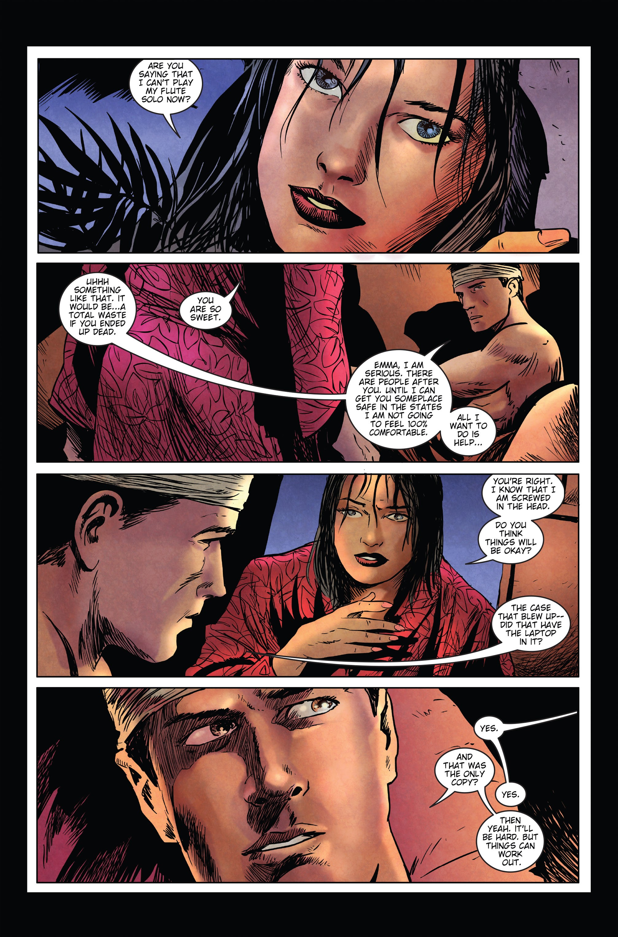 Read online Left On Mission comic -  Issue #5 - 6