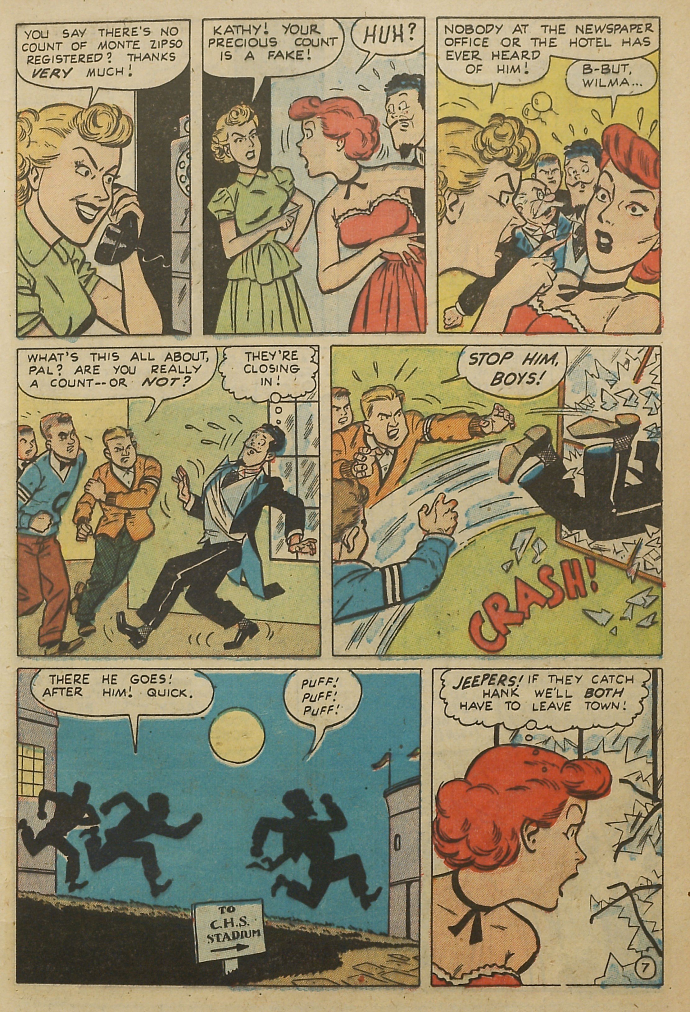 Read online Kathy (1949) comic -  Issue #15 - 9