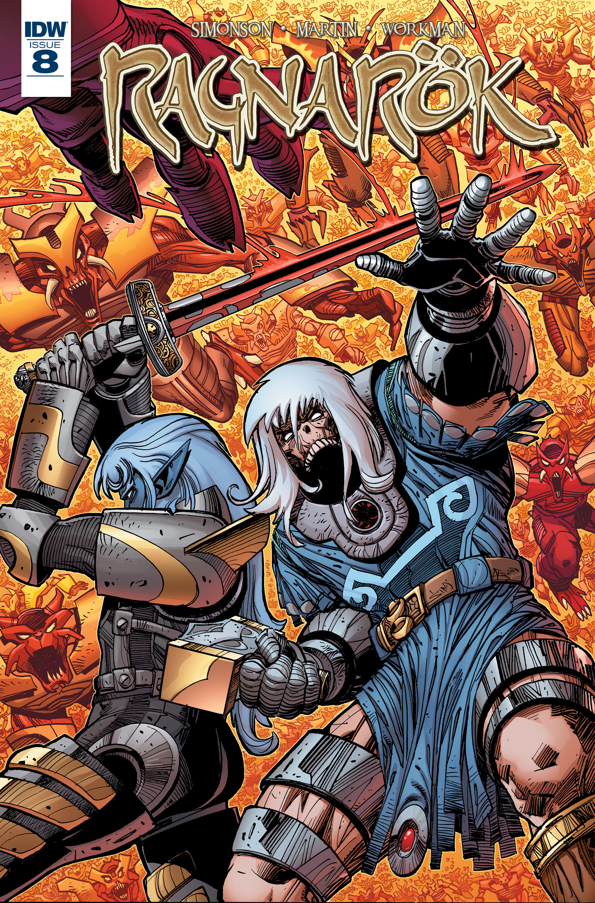 Read online Ragnarok comic -  Issue #8 - 1