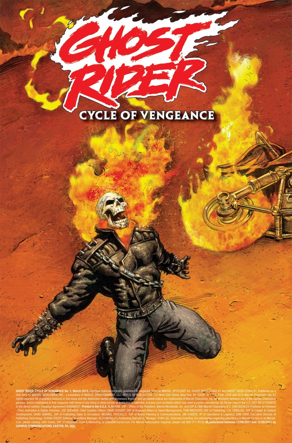 Read online Ghost Rider: Cycle of Vengeance comic -  Issue # TPB - 2