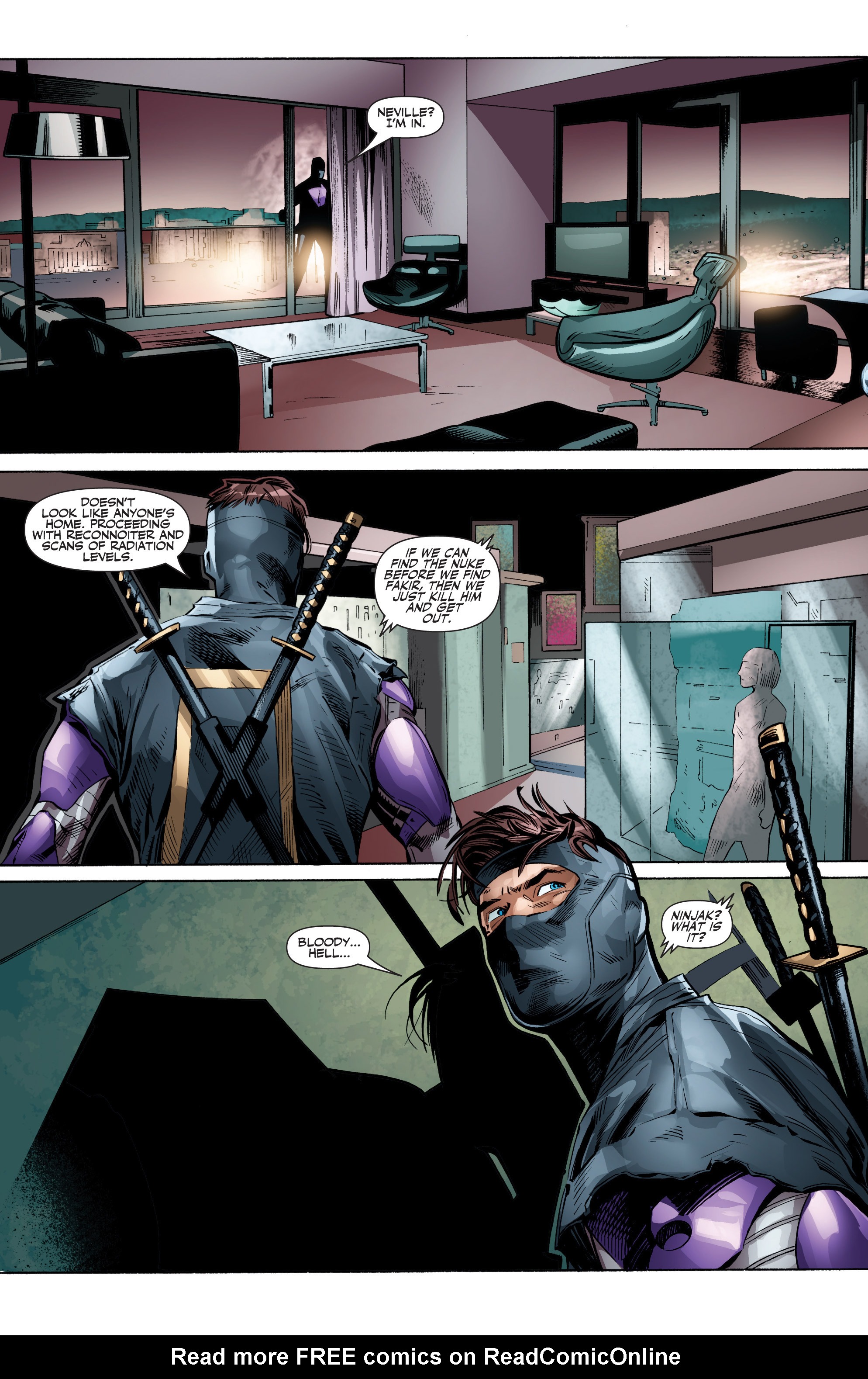 Read online Ninjak (2015) comic -  Issue # _Deluxe Edition 1 (Part 3) - 75
