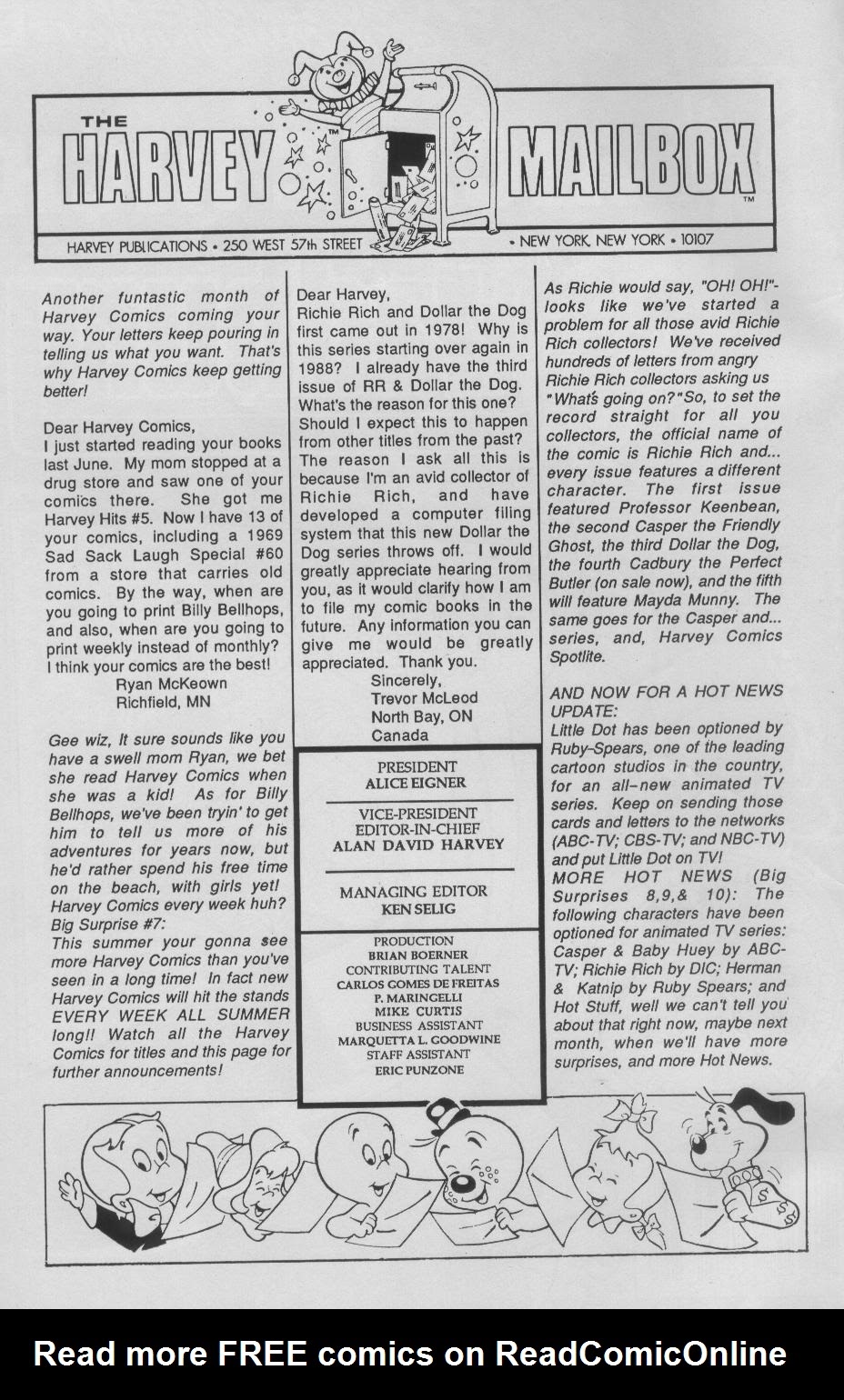 Read online Richie Rich And [...] comic -  Issue #4 - 2