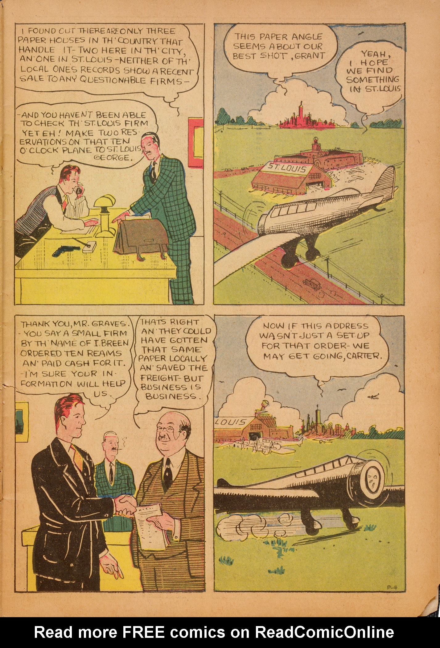 Read online Detective Picture Stories comic -  Issue #3 - 19