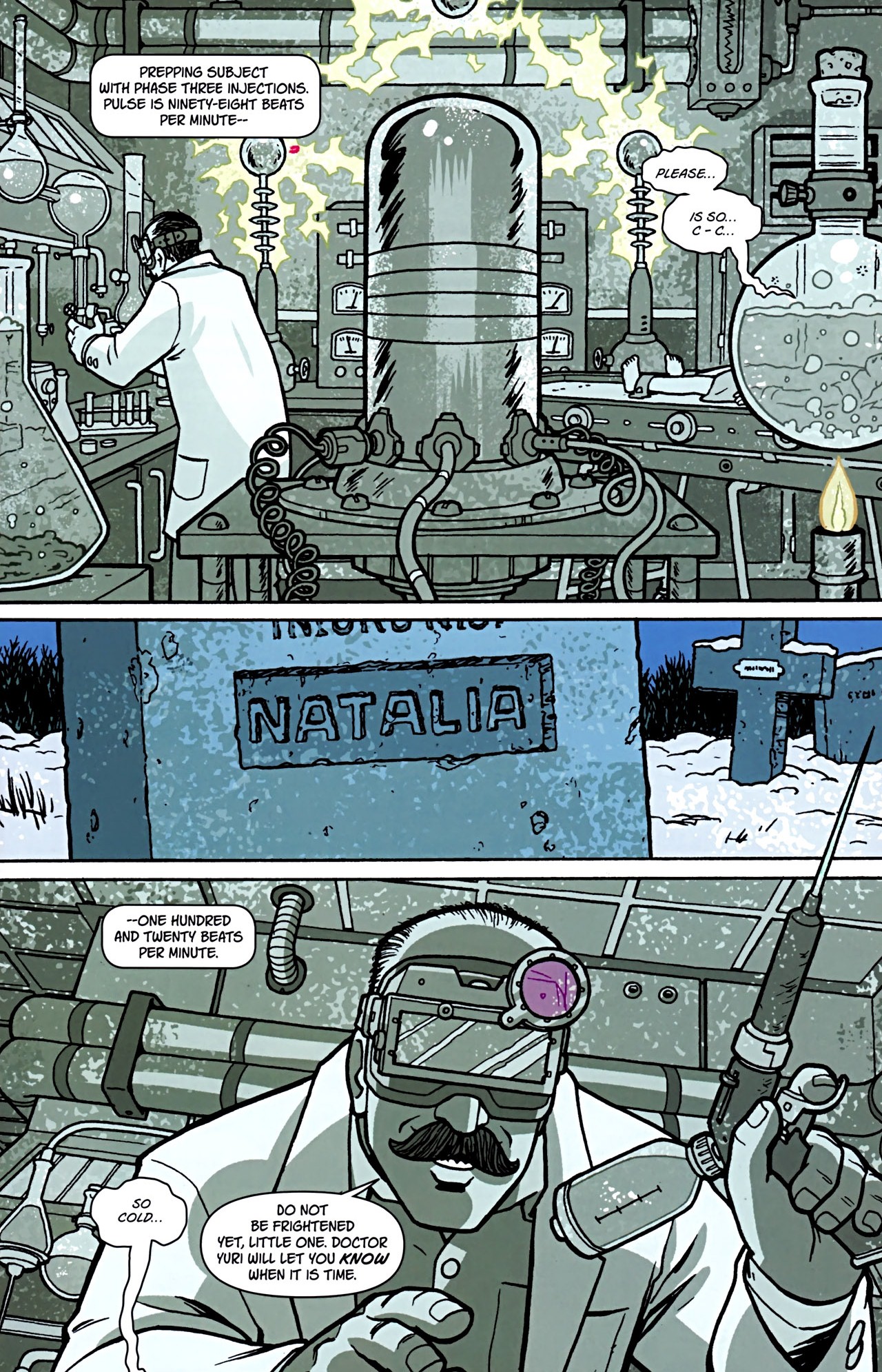 Read online Ghost Projekt comic -  Issue #5 - 3