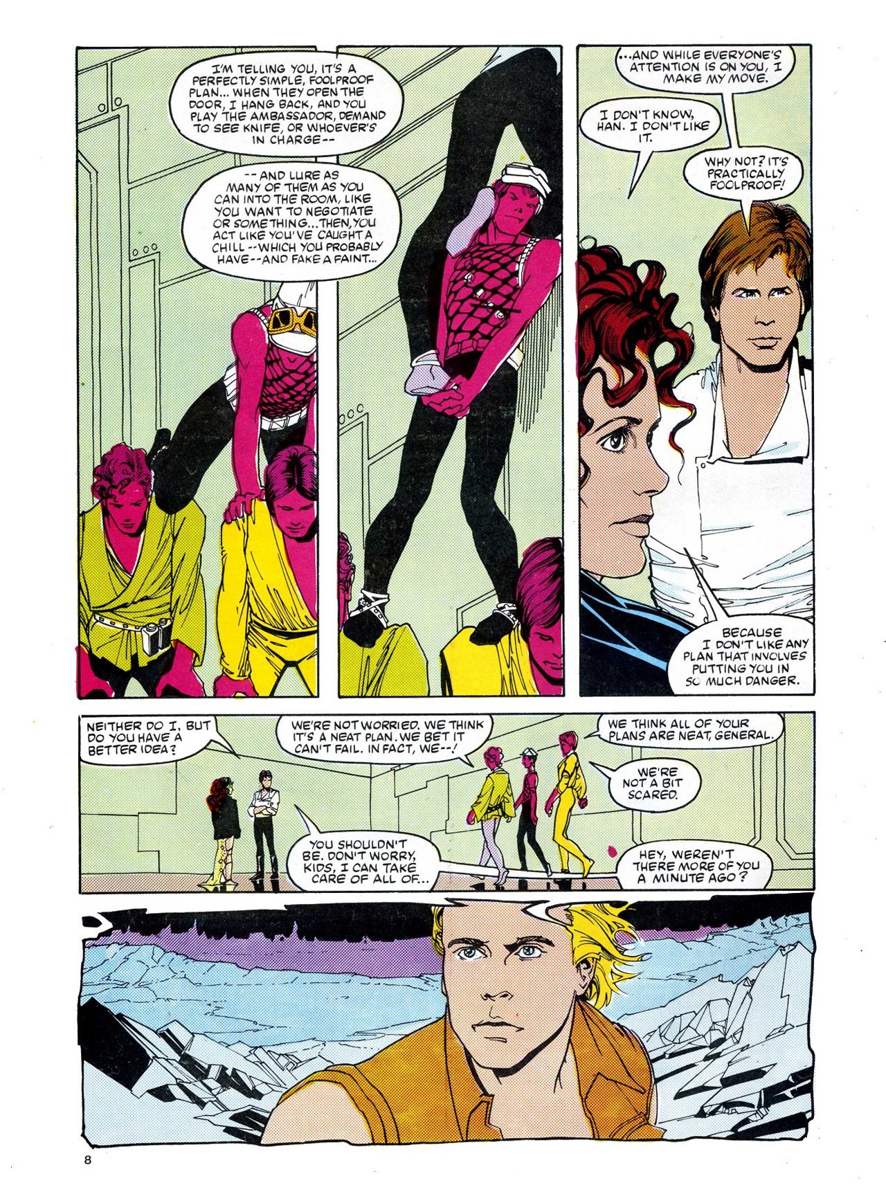 Read online Return of the Jedi comic -  Issue #101 - 8