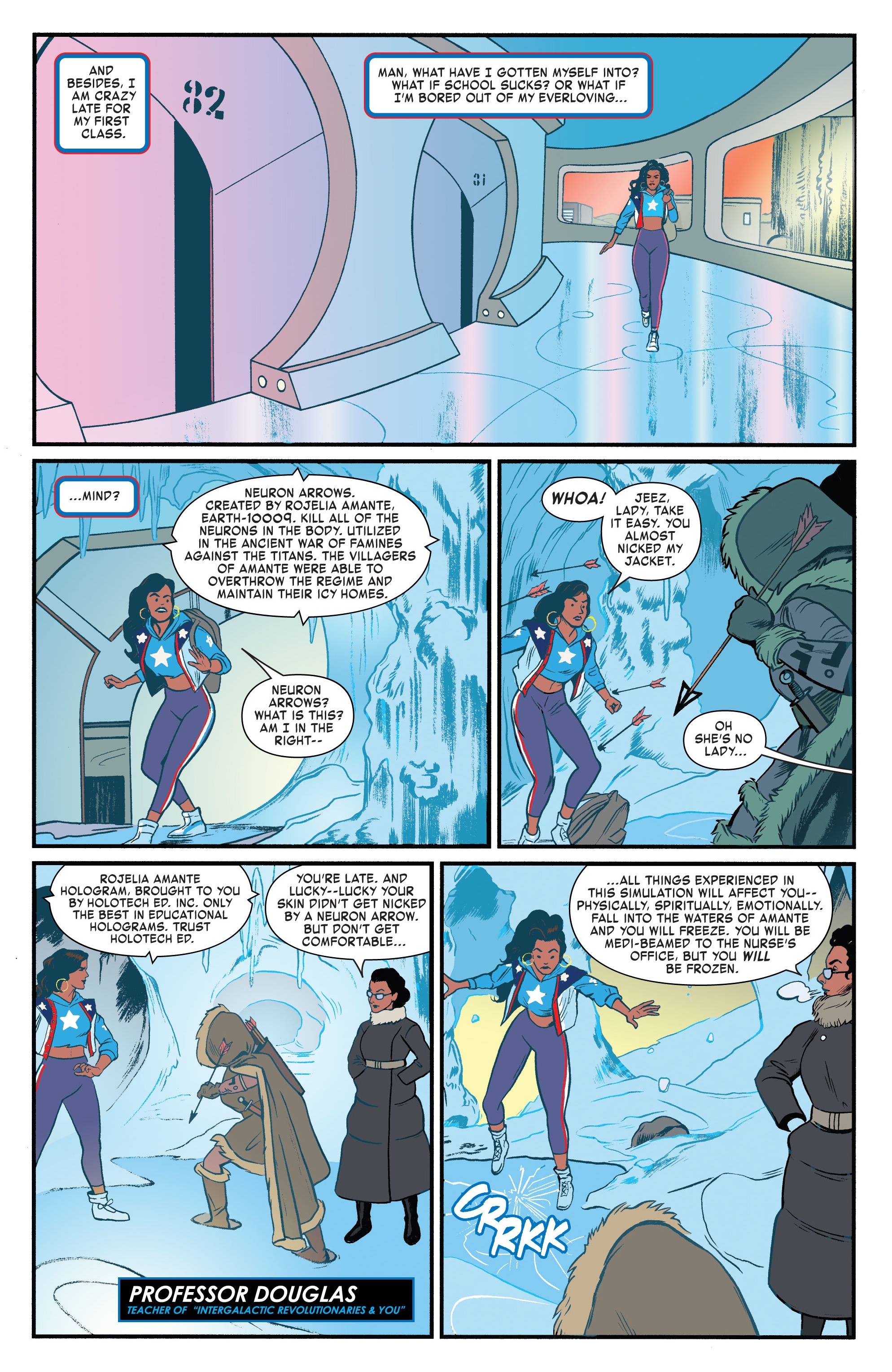 Read online Marvel-Verse: America Chavez comic -  Issue # TPB - 52