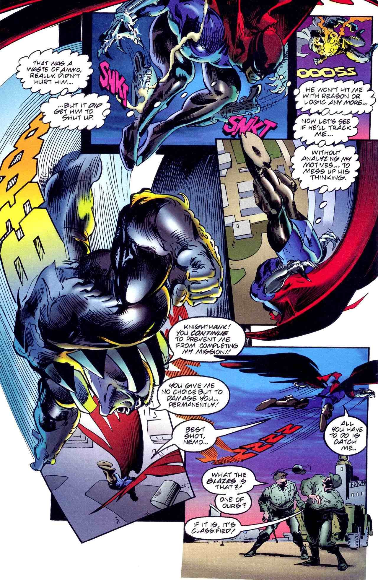 Read online Knighthawk comic -  Issue #4 - 3