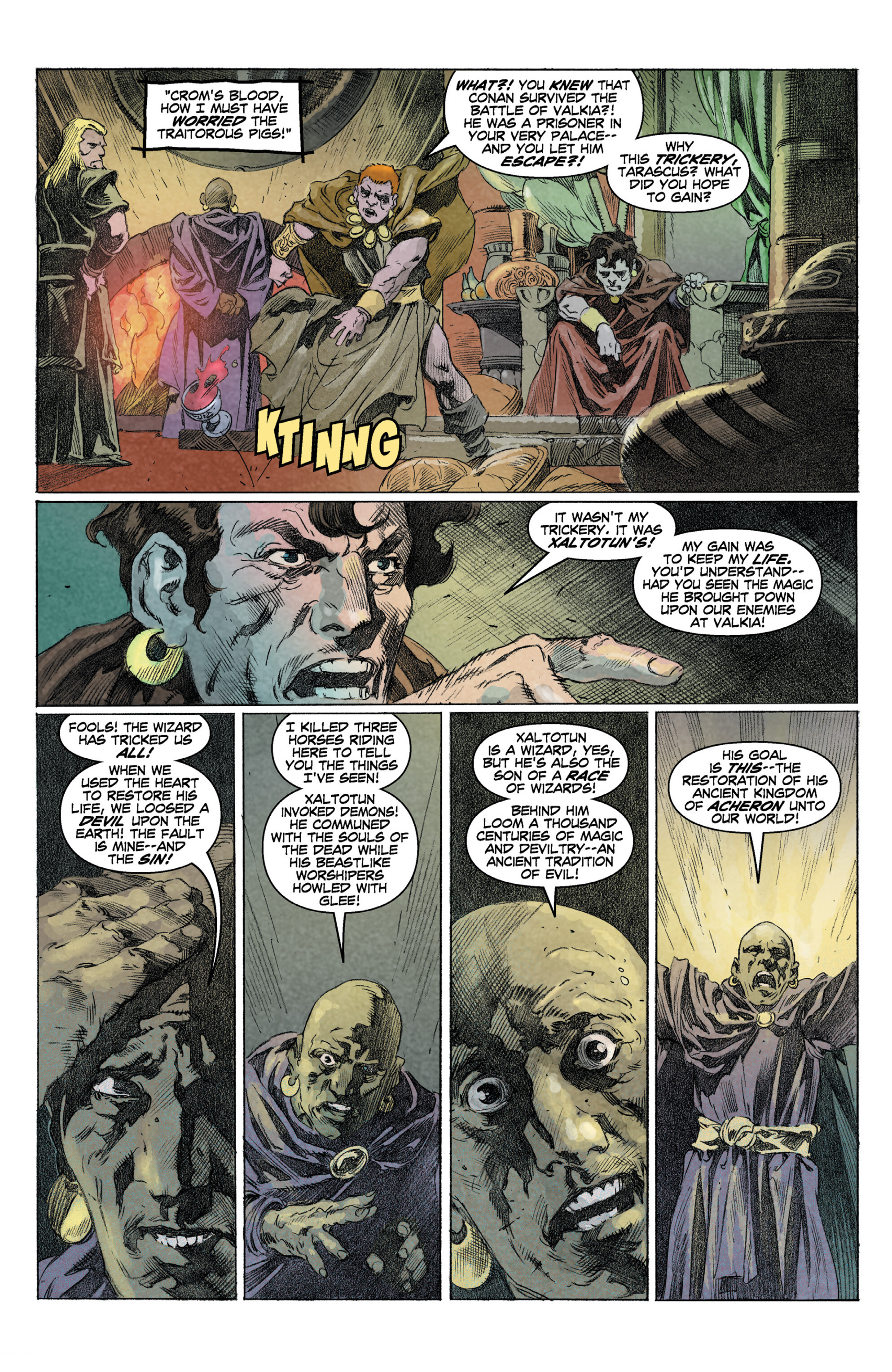 Read online King Conan Chronicles Epic Collection comic -  Issue # Wolves And Dragons (Part 3) - 50