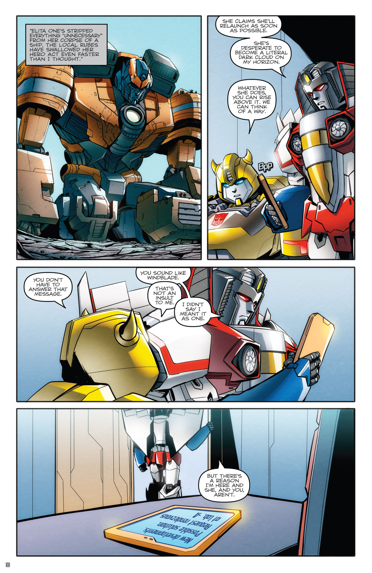 Read online Transformers: The IDW Collection Phase Three comic -  Issue # TPB 2 (Part 1) - 31