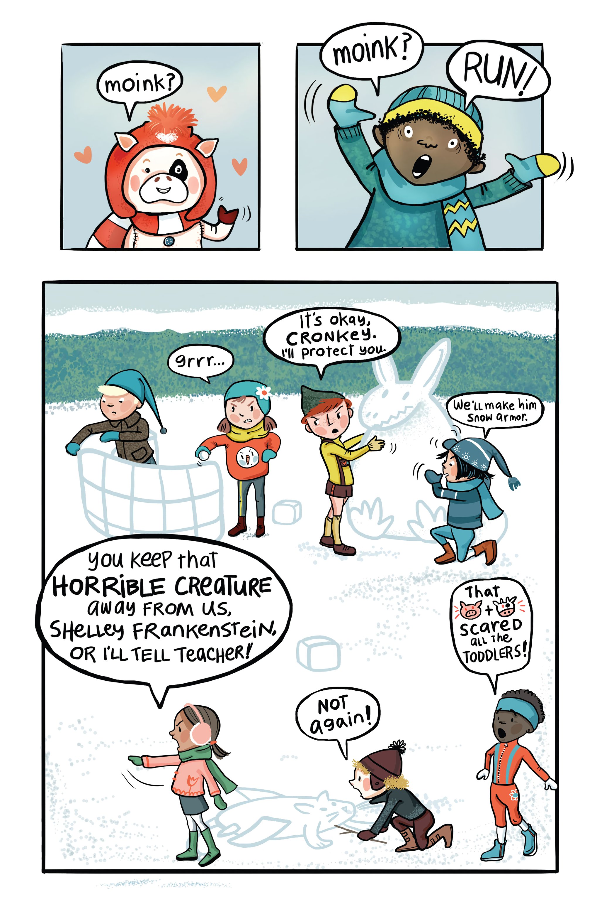 Read online Shelley Frankenstein!: CowPiggy comic -  Issue # TPB (Part 2) - 52