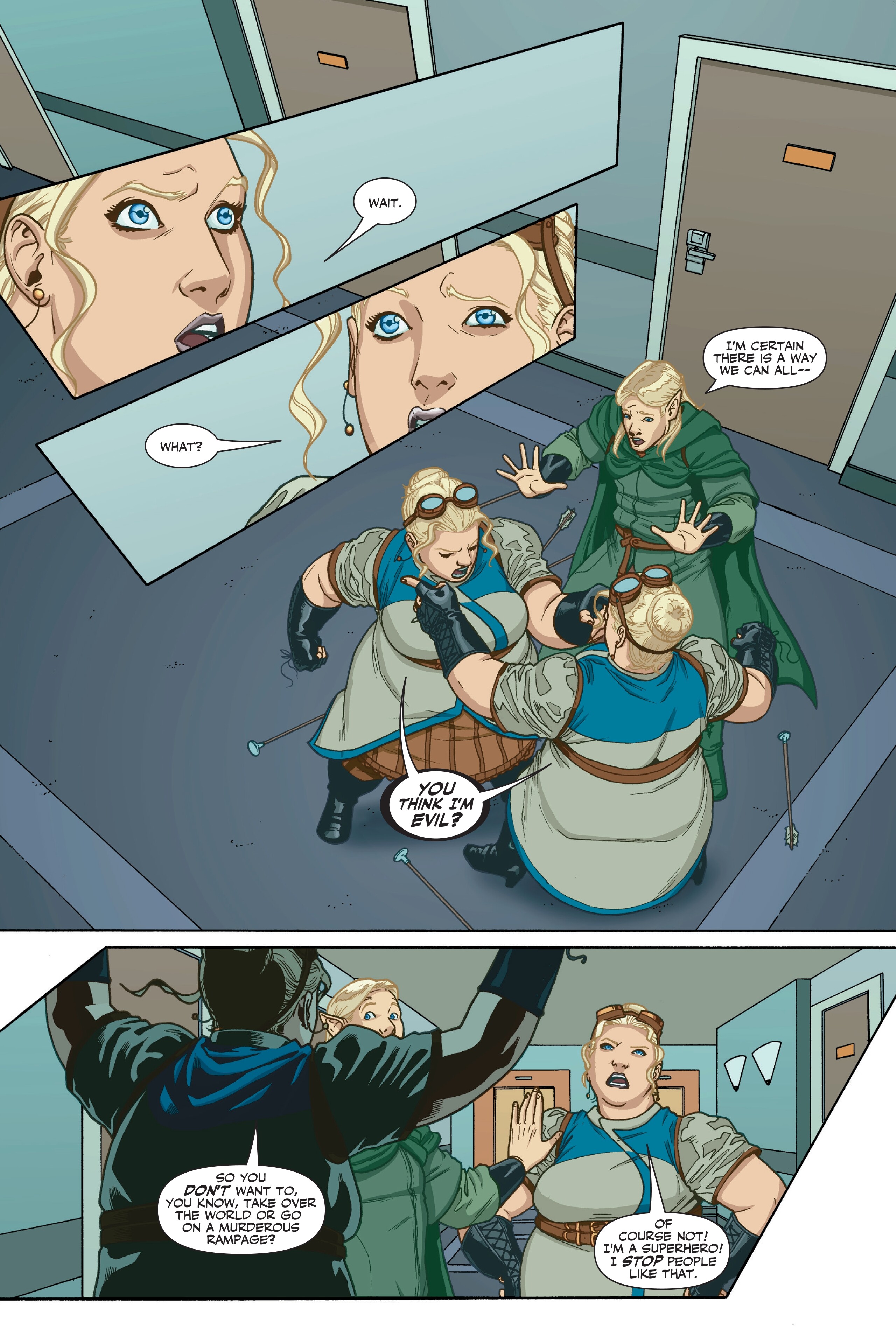 Read online Faith Deluxe Edition comic -  Issue # TPB (Part 3) - 9