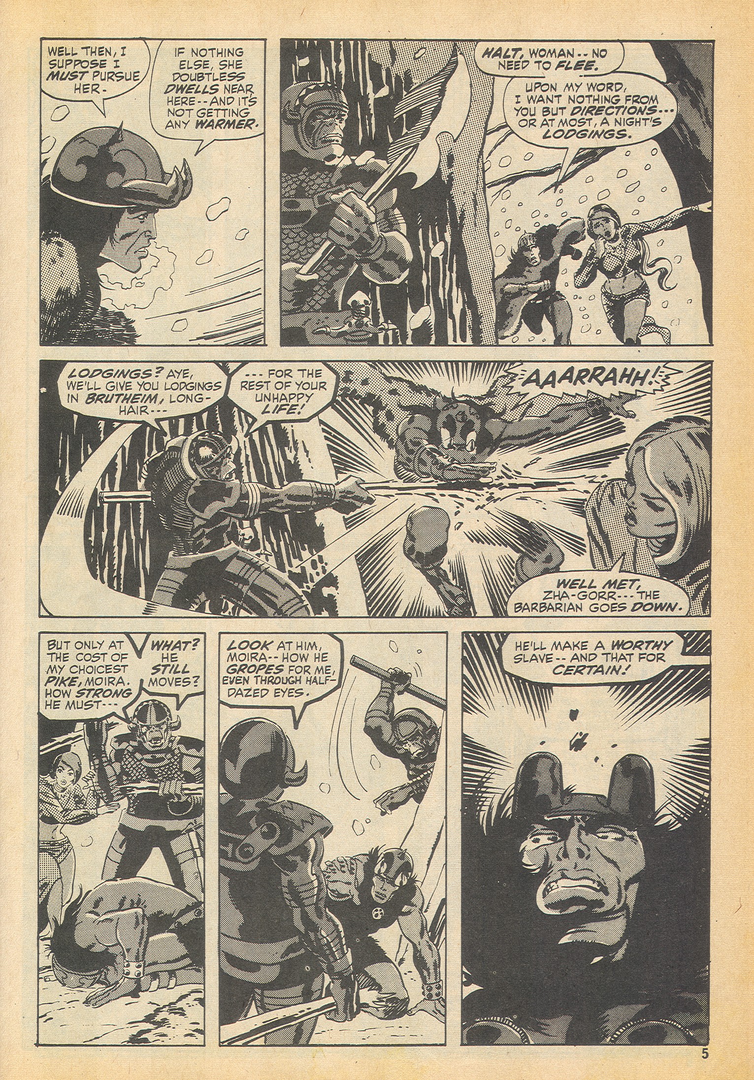 Read online The Savage Sword of Conan (1975) comic -  Issue #2 - 5