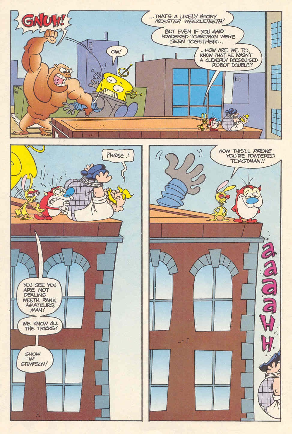 Read online Ren & Stimpy Show Special Powdered Toastman comic -  Issue # Full - 43