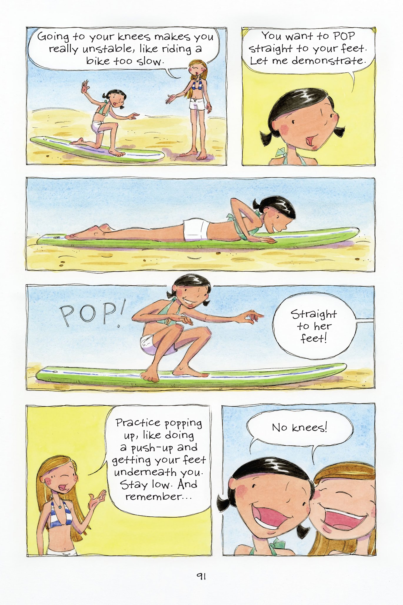 Read online The Science of Surfing: A Surfside Girls Guide to the Ocean comic -  Issue # TPB - 91