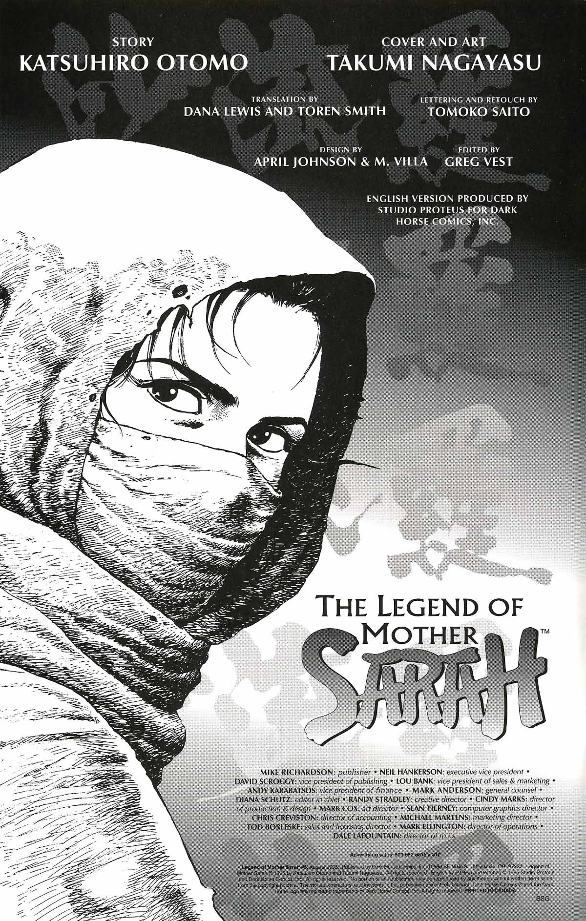 Read online The Legend of Mother Sarah comic -  Issue #5 - 2
